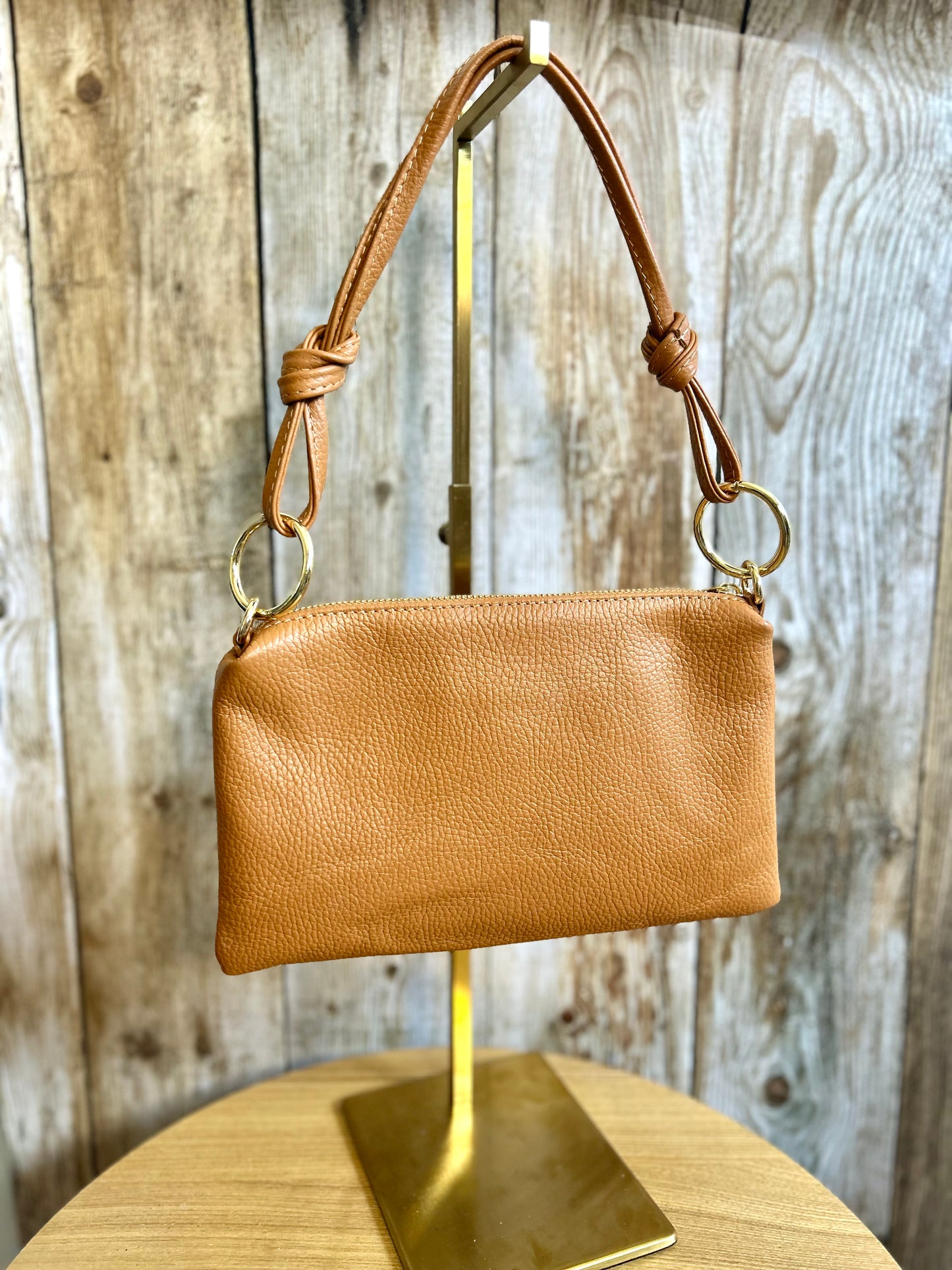 Sac Alix Camel (100% cuir)