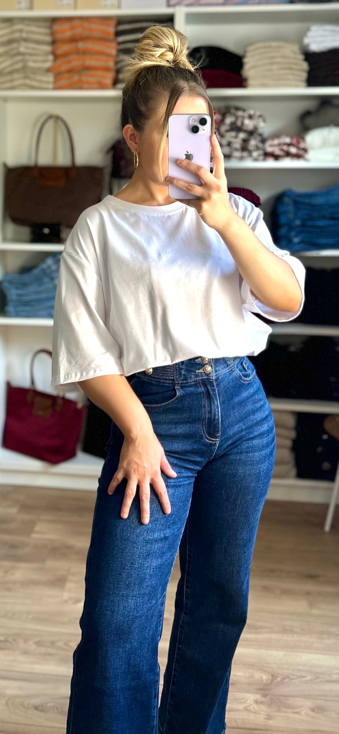 T-shirt Néo Blanc