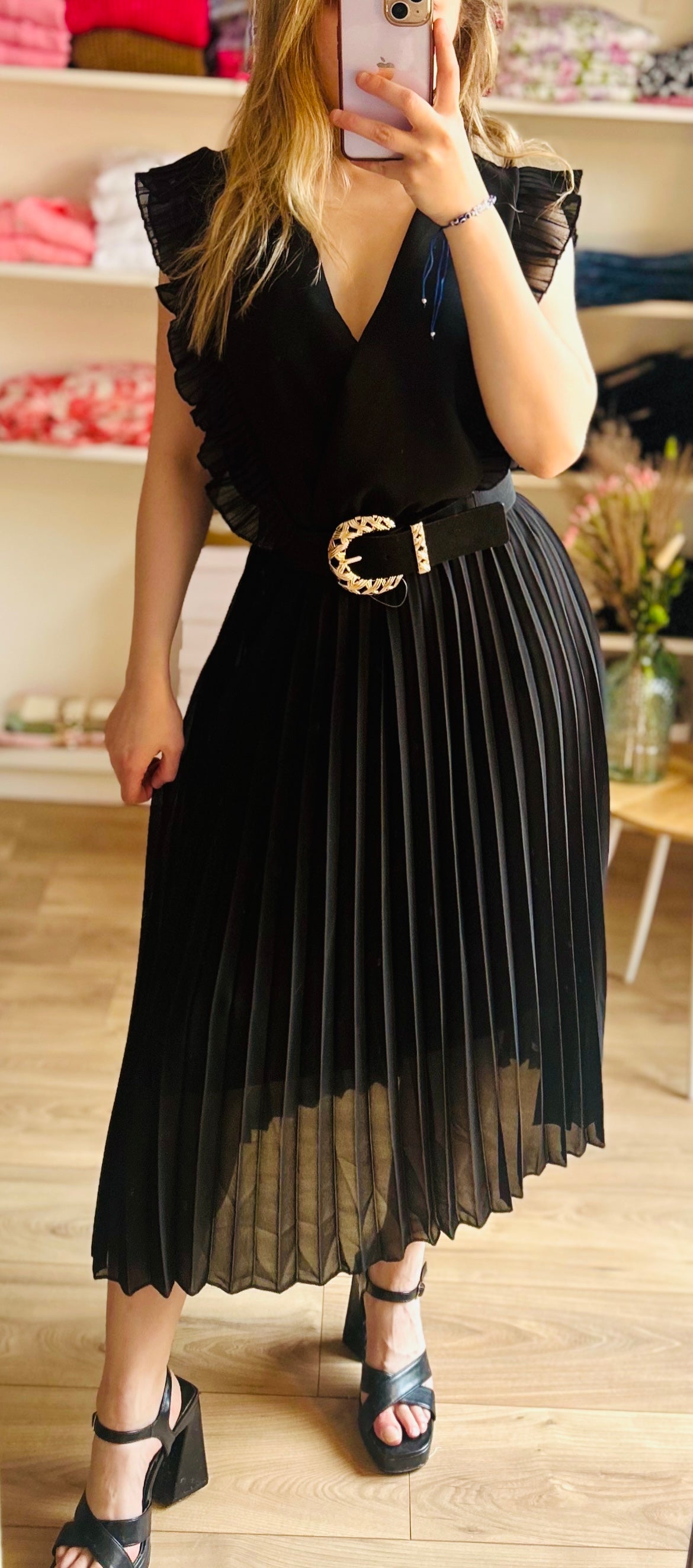 Robe Louisette Noire