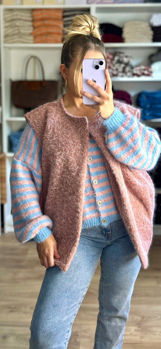 Veste Bella Rose Poudré