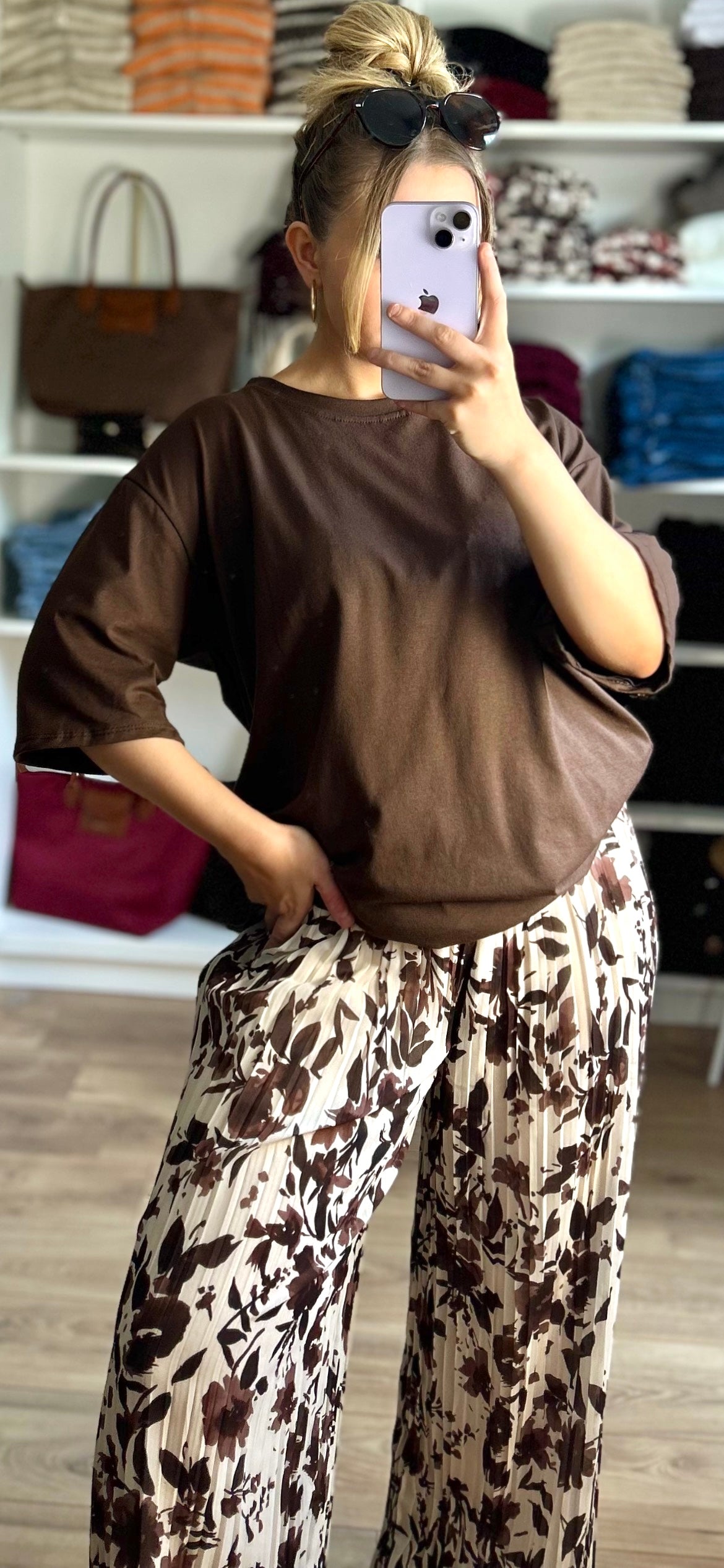 T-shirt Néo Chocolat
