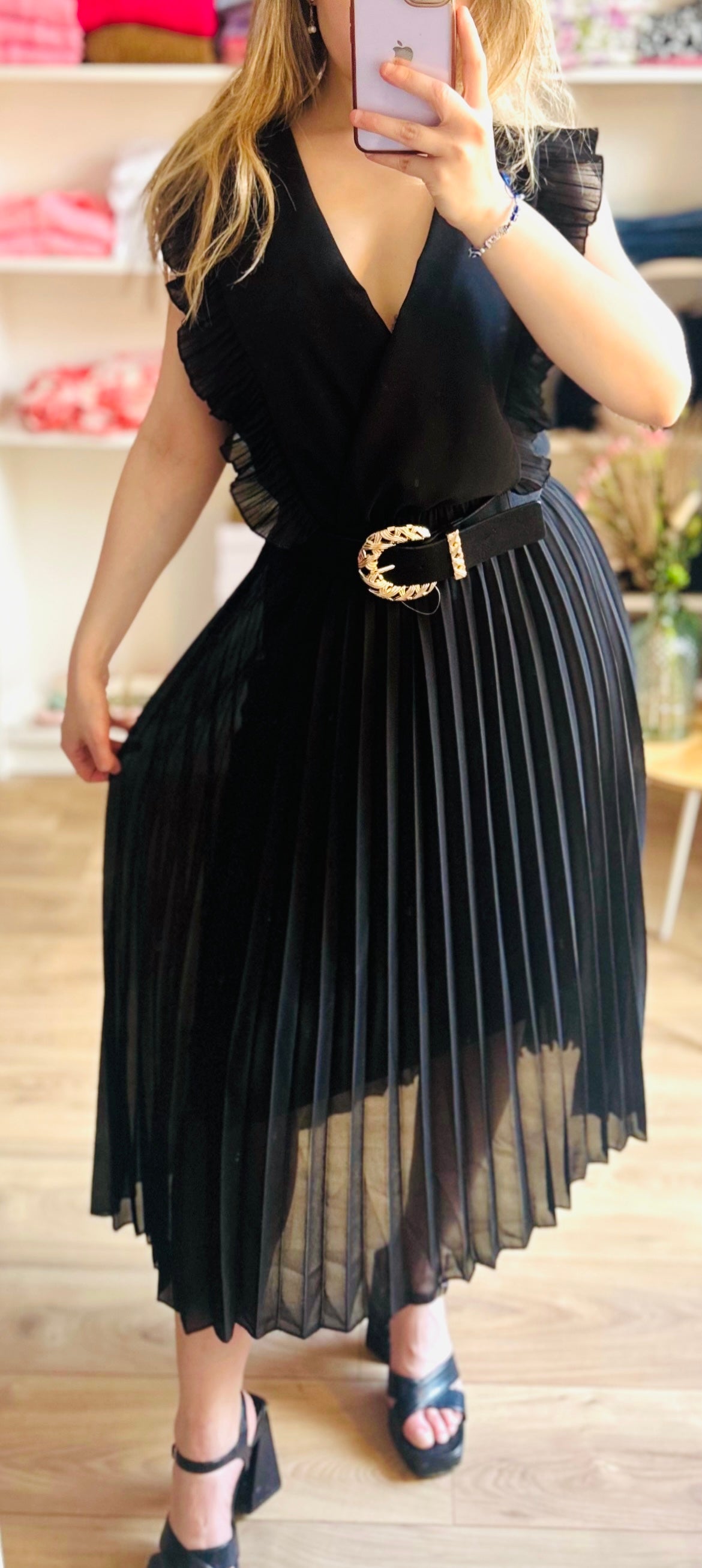 Robe Louisette Noire