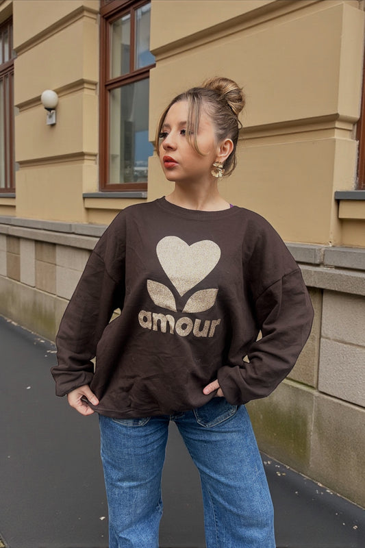 Sweat Amour Chocolat