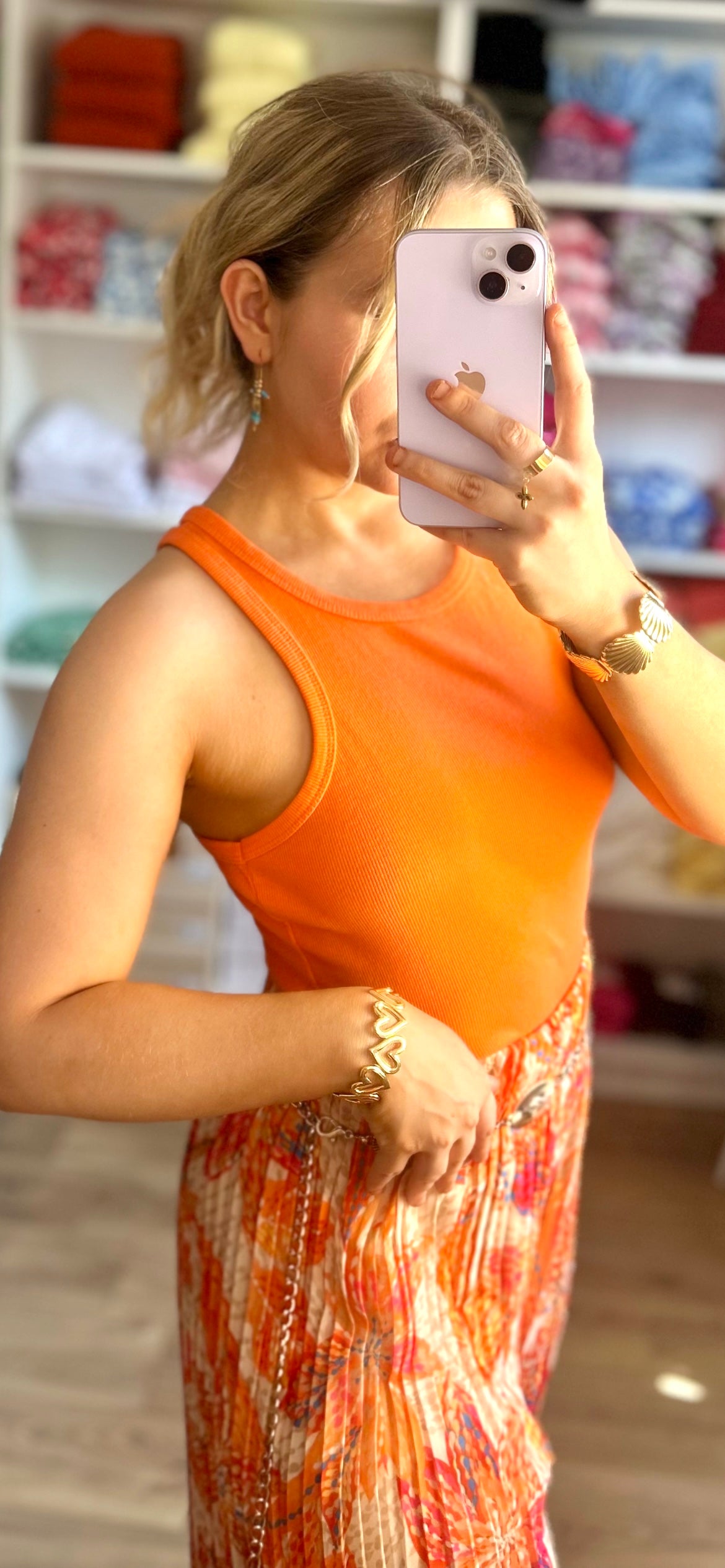 Débardeur Roxy Orange