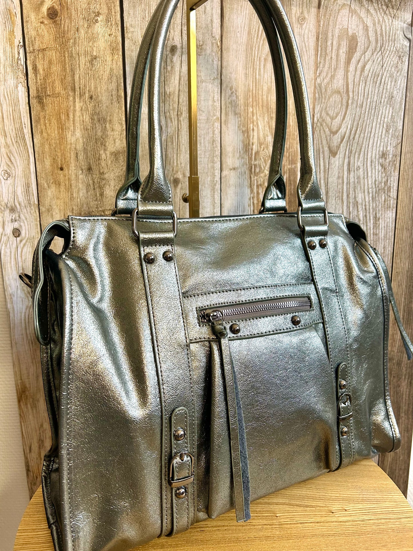 Sac Robin Argenté XXL
