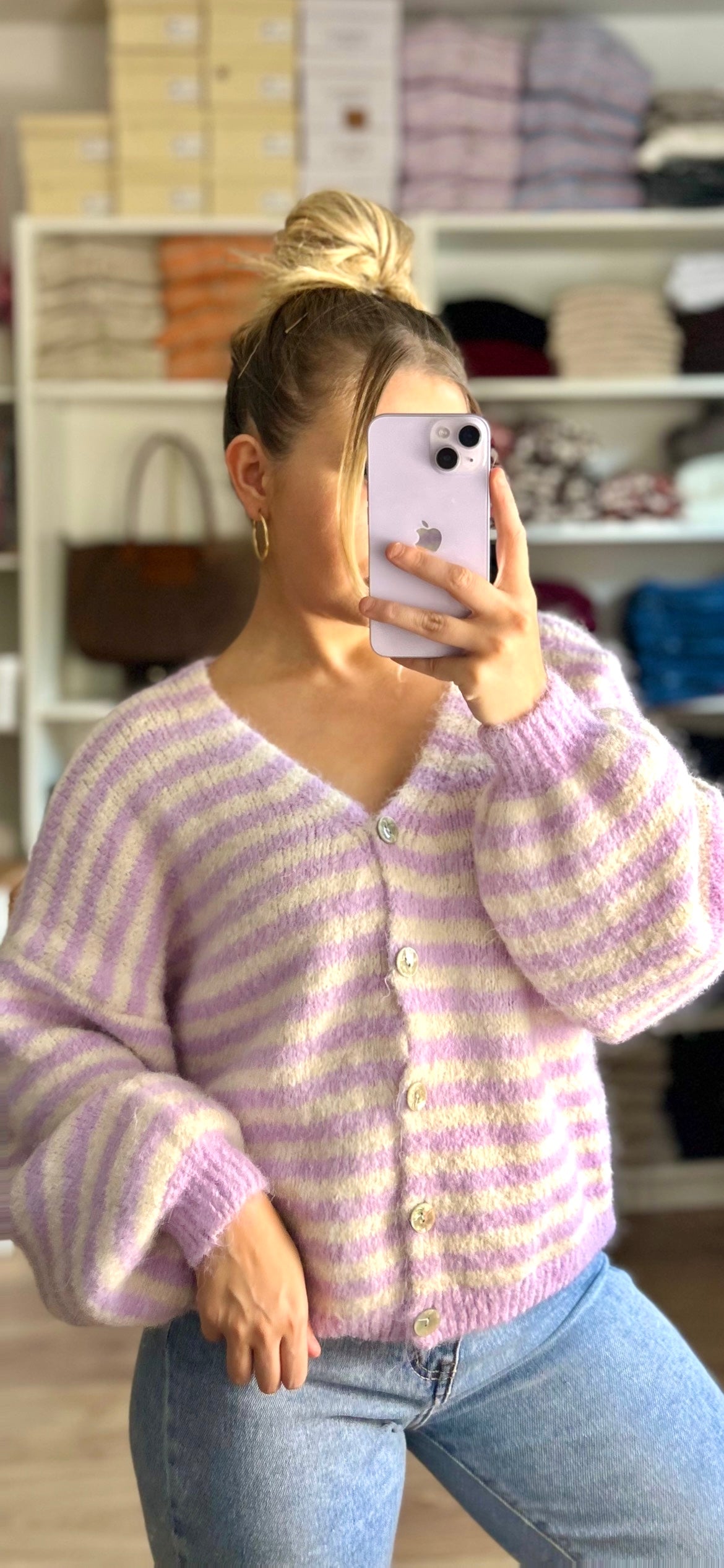 Gilet Tessa Lilas