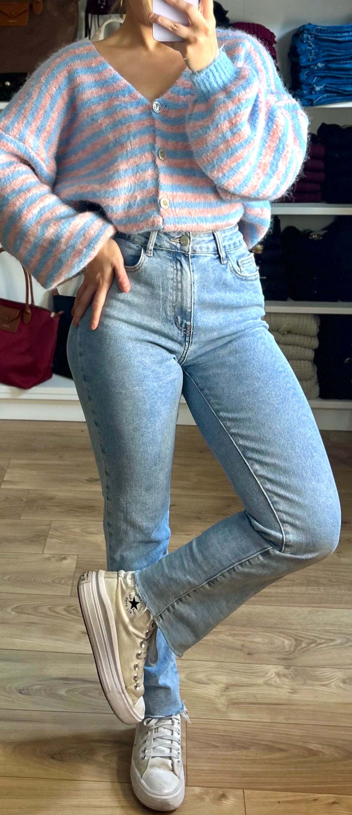 Jean Bonnie bleu clair