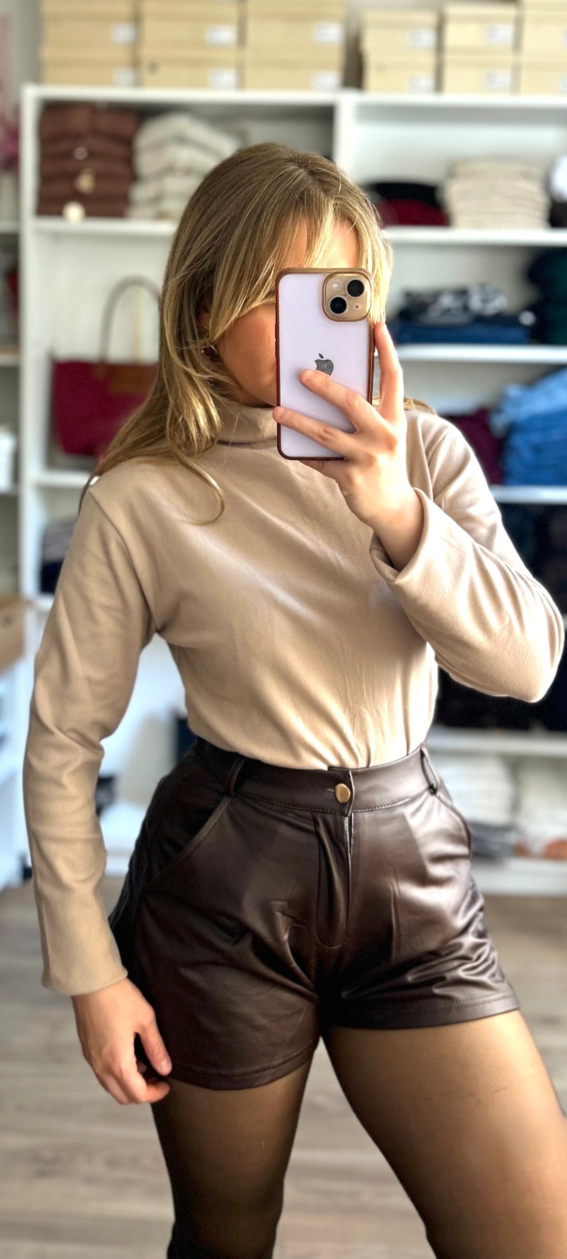 Top Sam Taupe