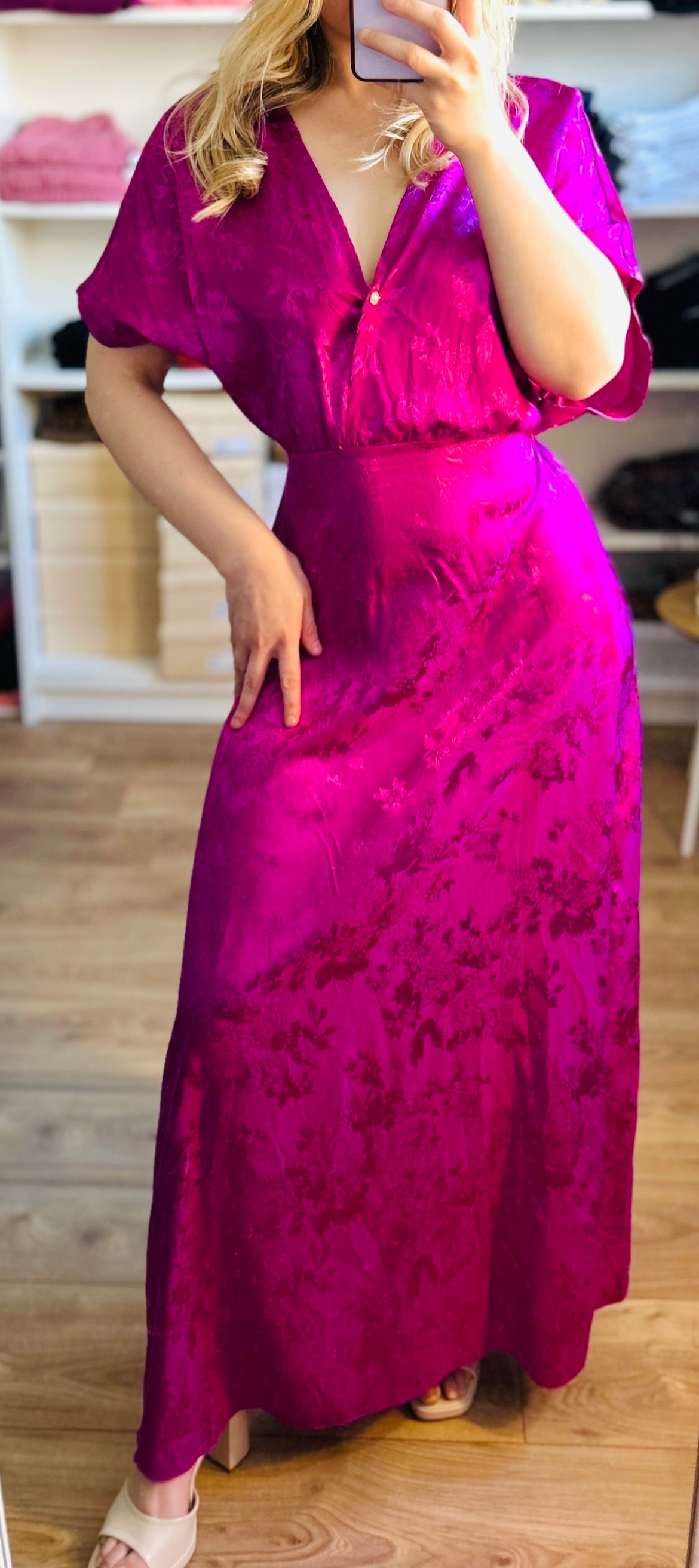 Robe Talia Mauve