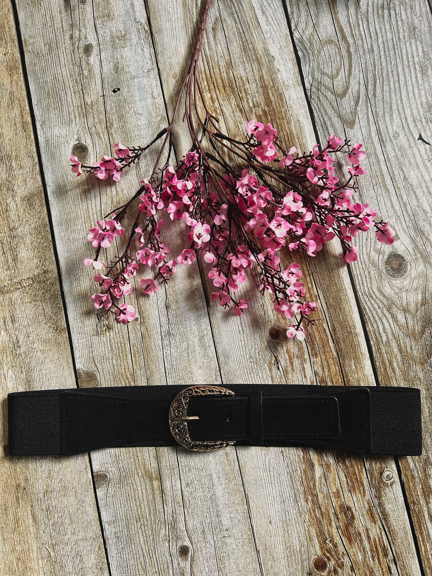 Ceinture Loan Noire (Taille ajustée 36-42)