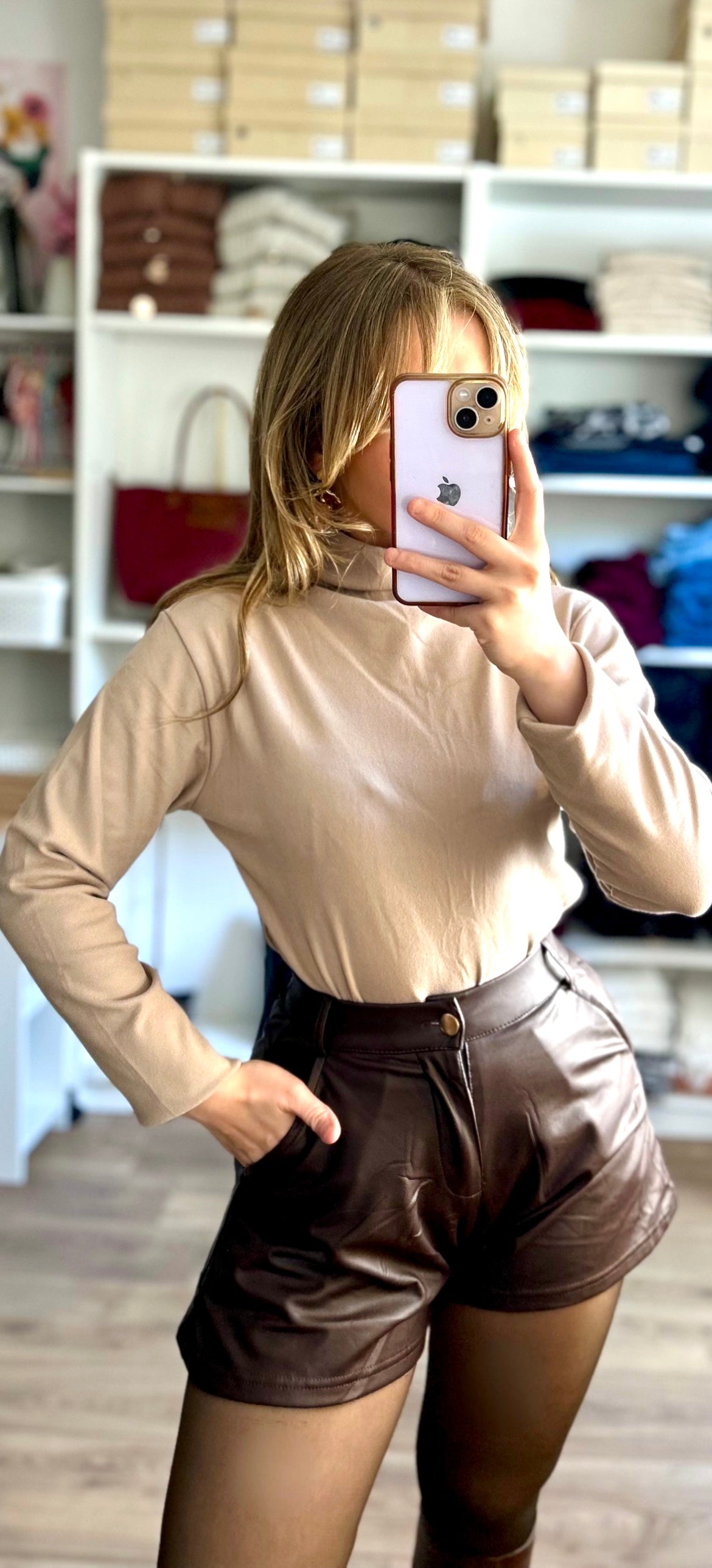 Top Sam Taupe