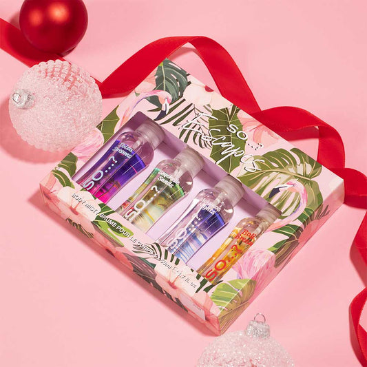 Coffret 4 Mini Brumes - Ibiza, Mykonos, Bali, Seychelle