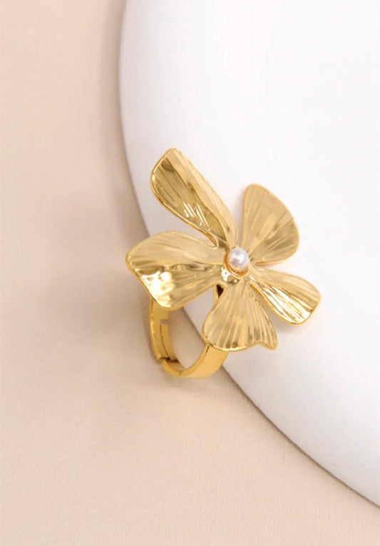 Bague Camélia
