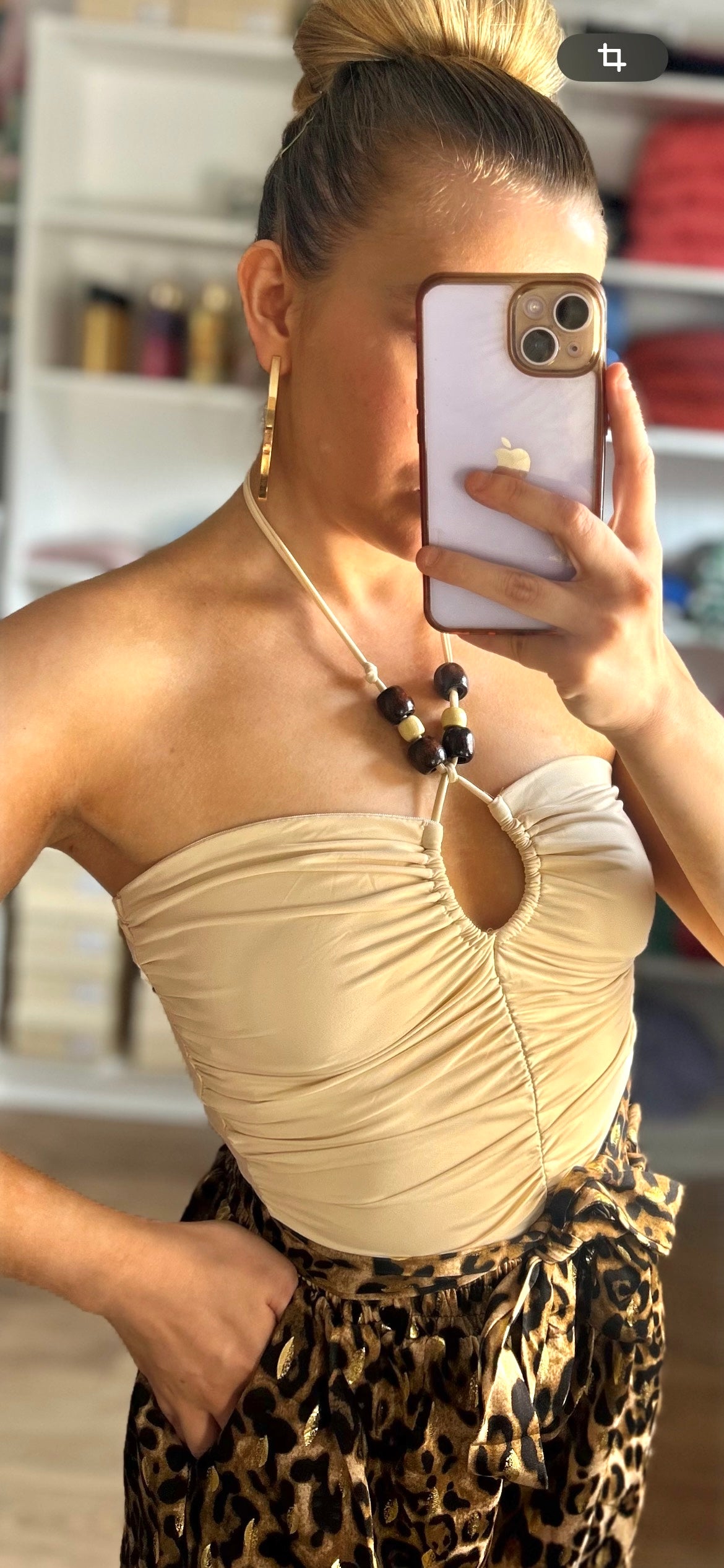 Top Lise Beige
