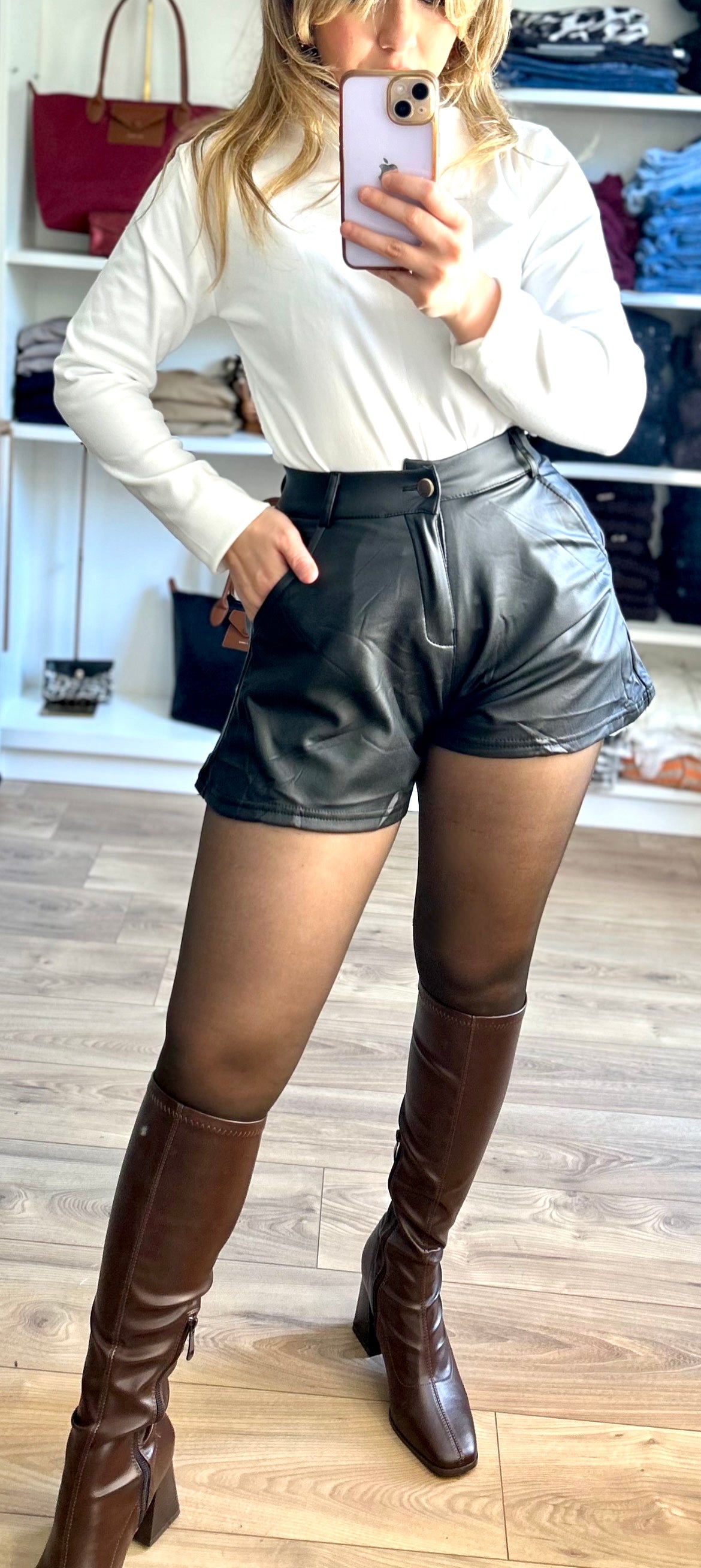Short Lou Noir