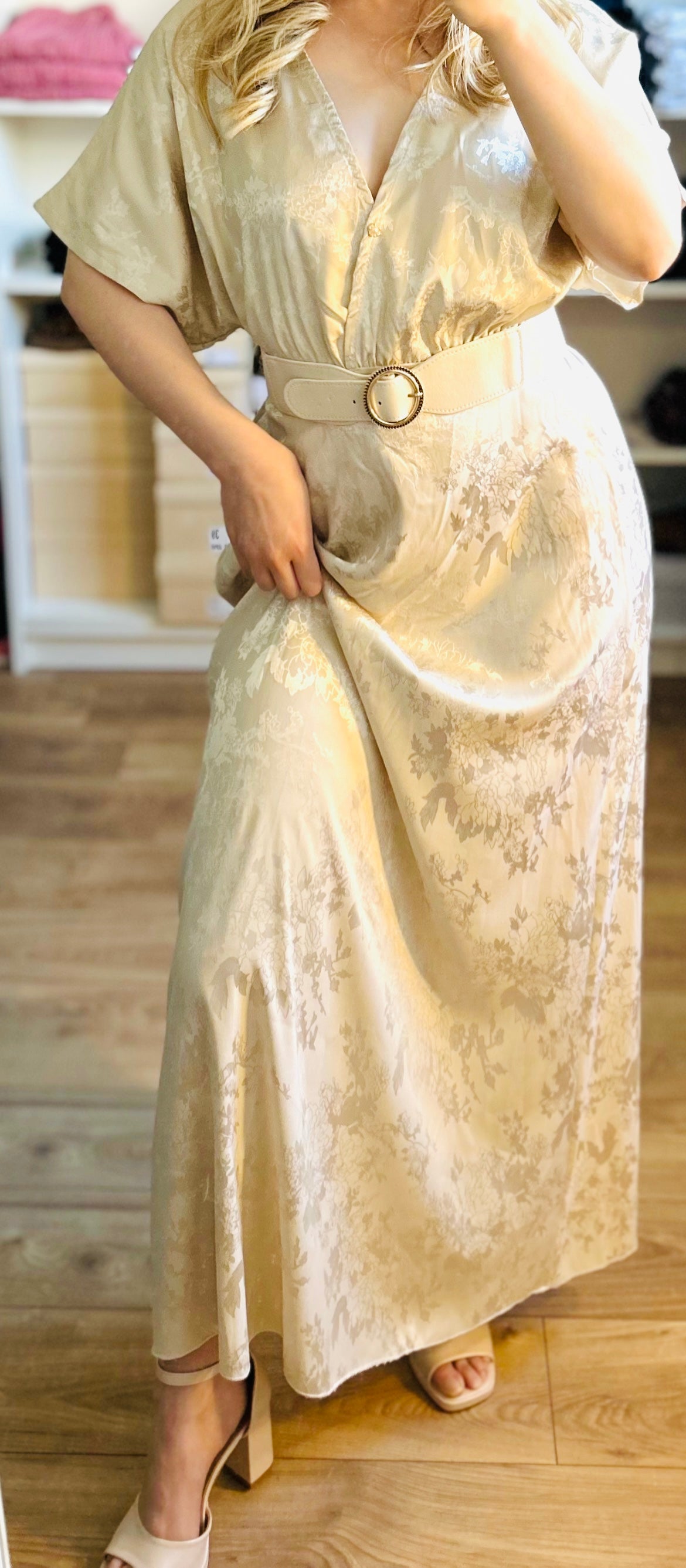Robe Talia Beige