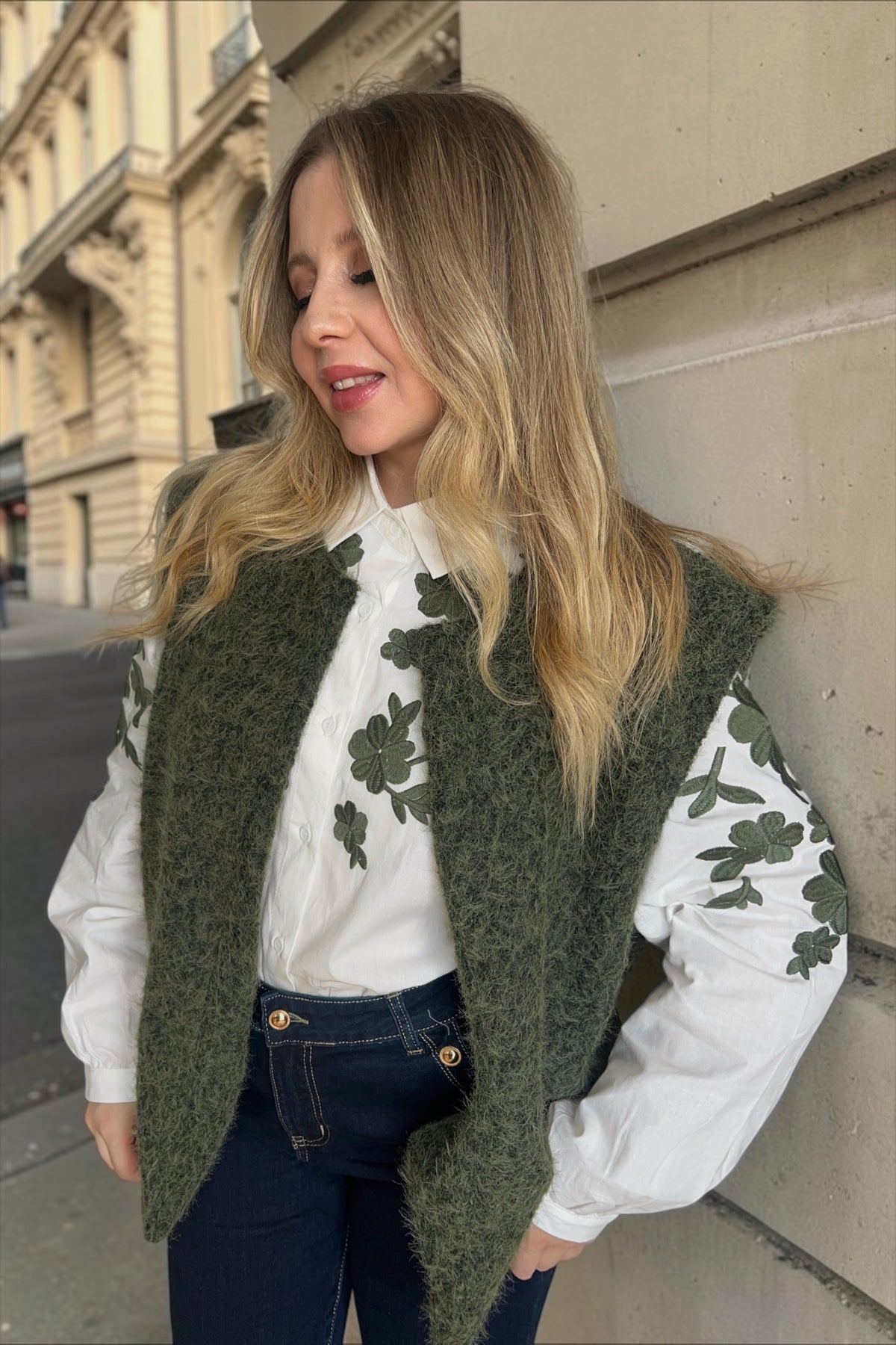 Veste Bella Kaki