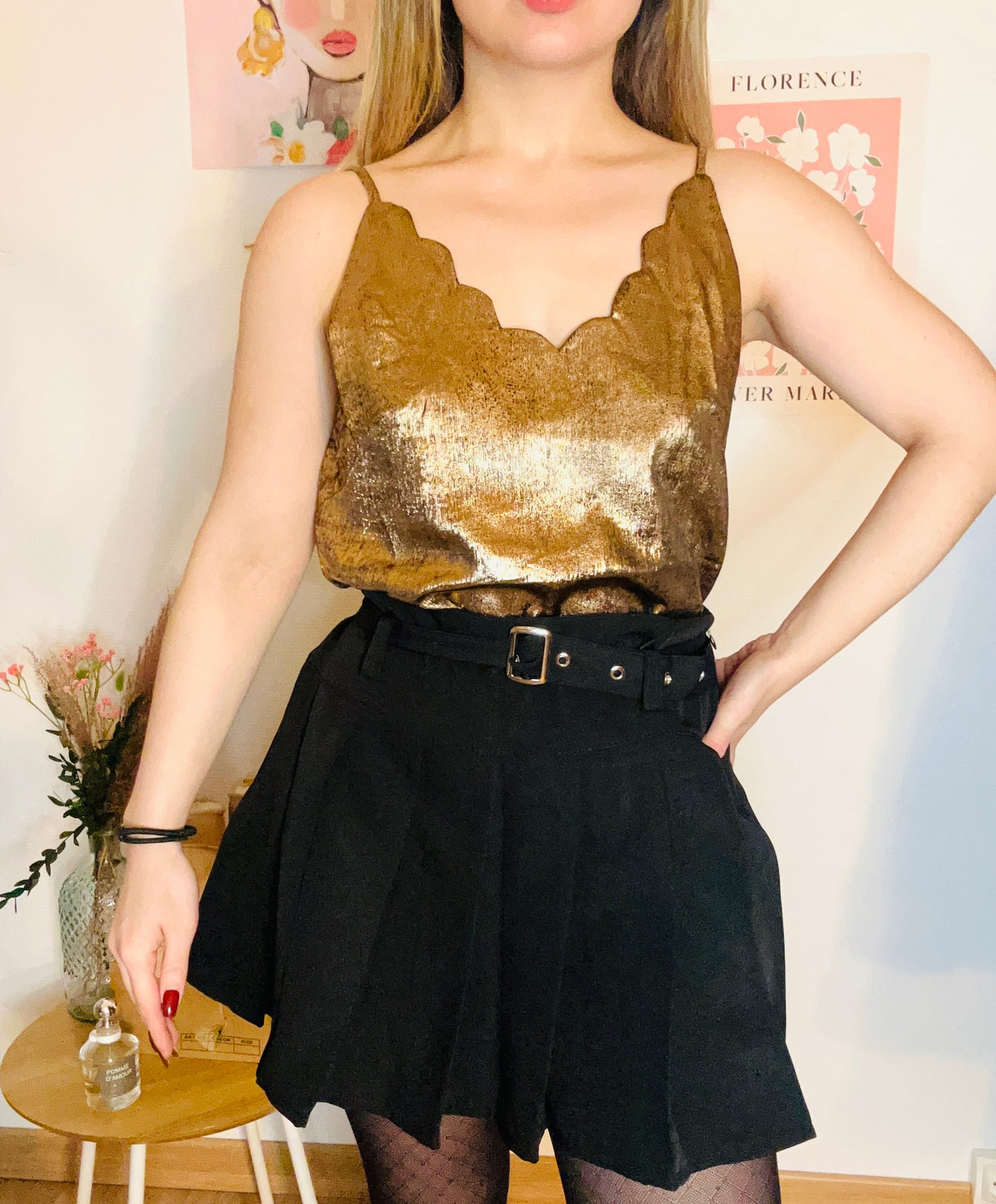 Top Céleste Bronze
