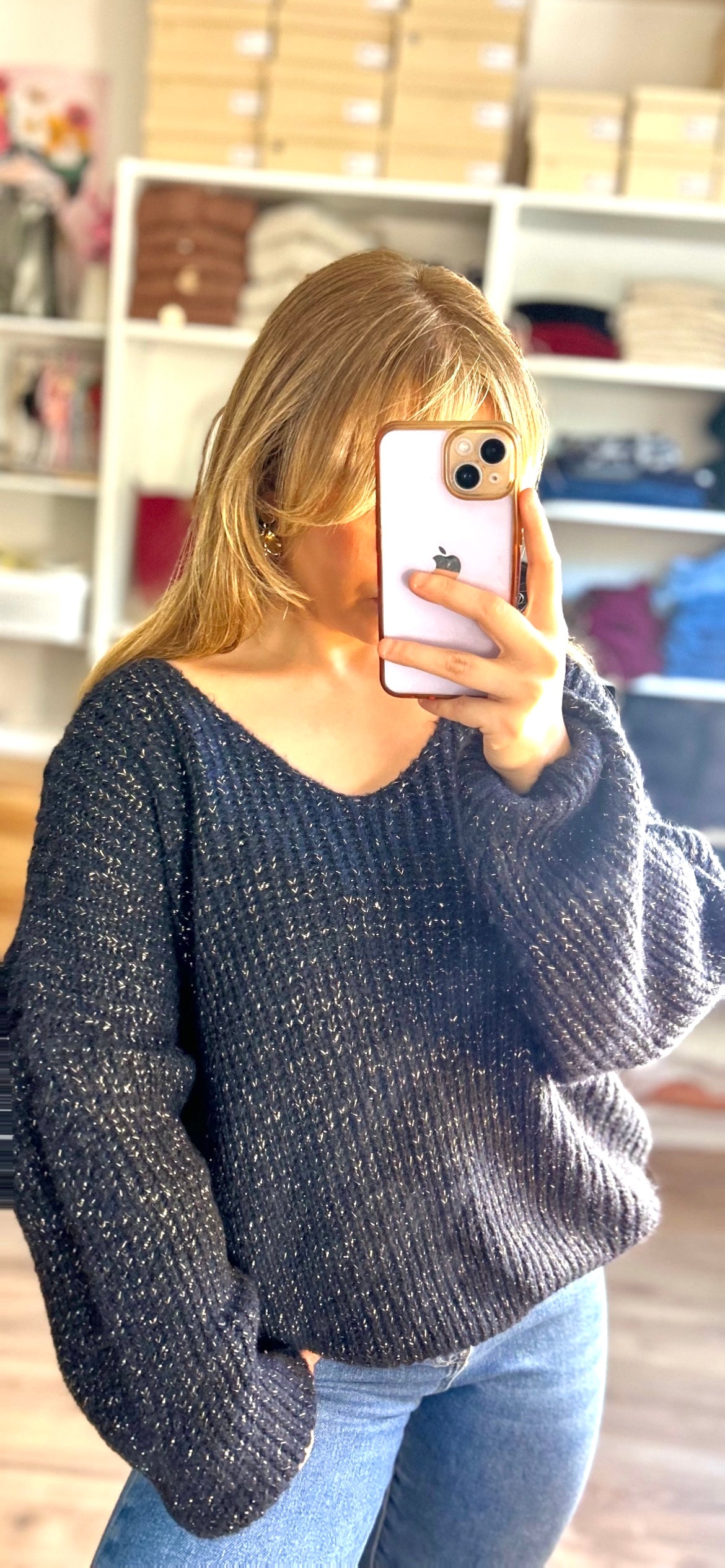 Pull Nova Bleu Marine