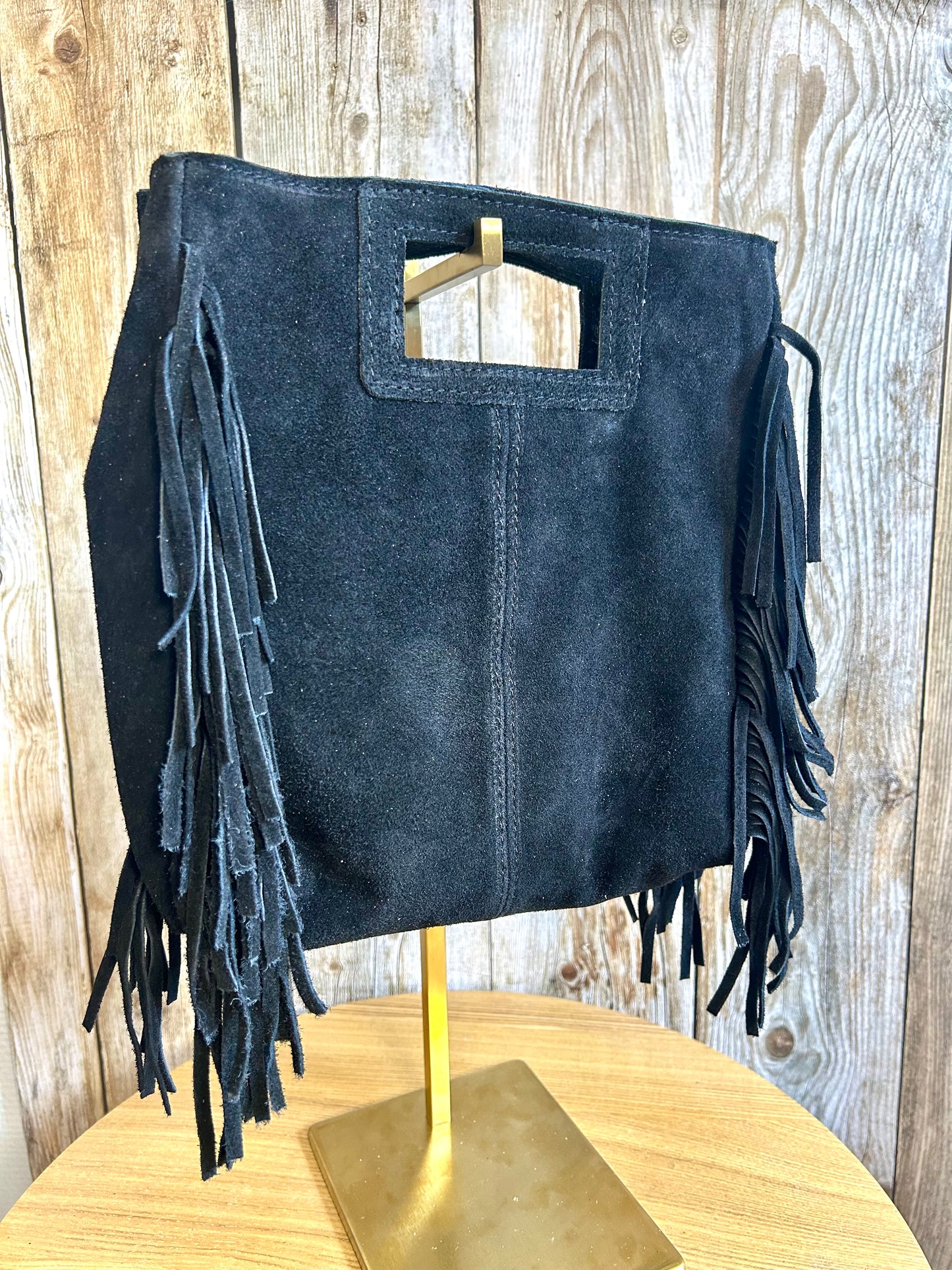 Sac Léane Noir 100% cuir (taille M)