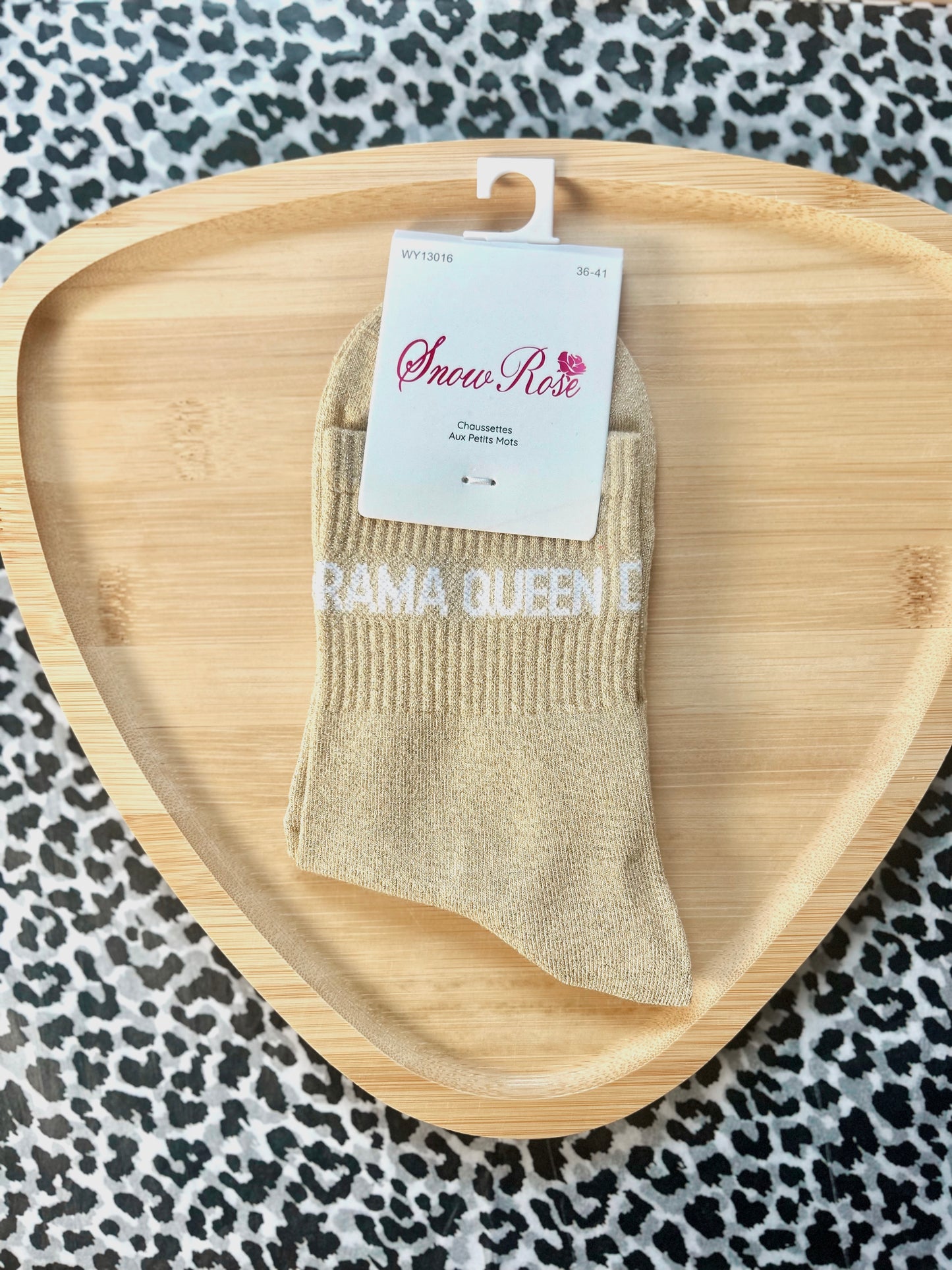 Chaussettes à paillettes « DRAMA QUEEN »