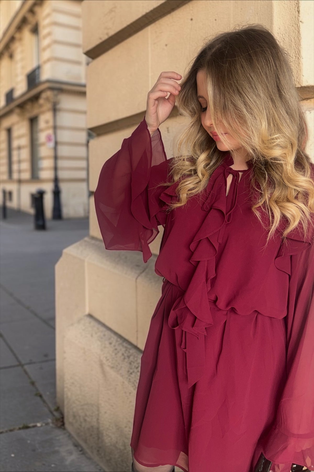 Robe Maëlle Bordeaux