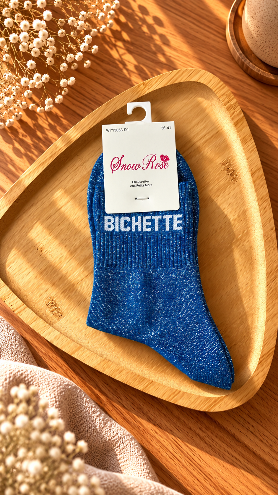 Chaussettes à paillettes « BICHETTE »
