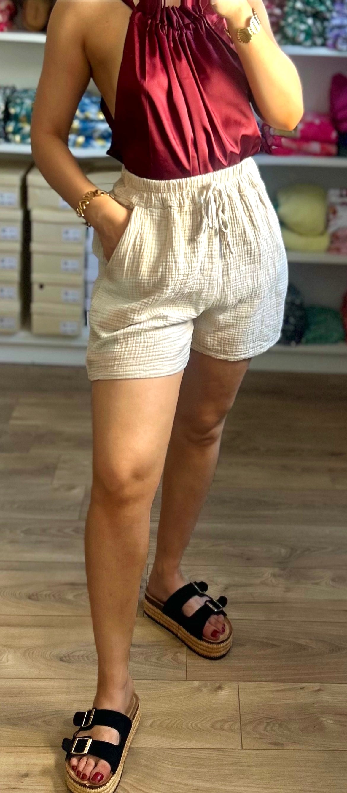 Short Charlie Beige