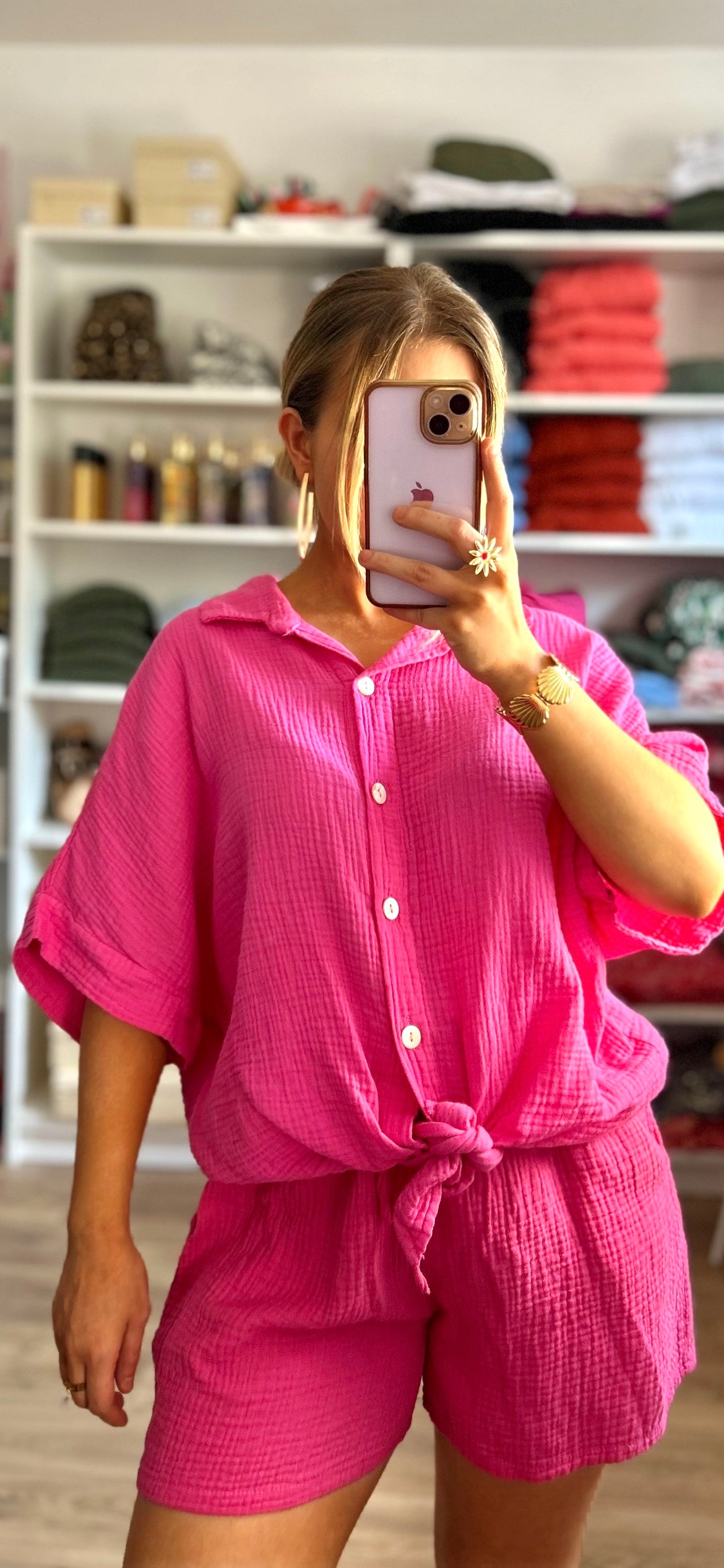 Chemise Ari Fuchsia