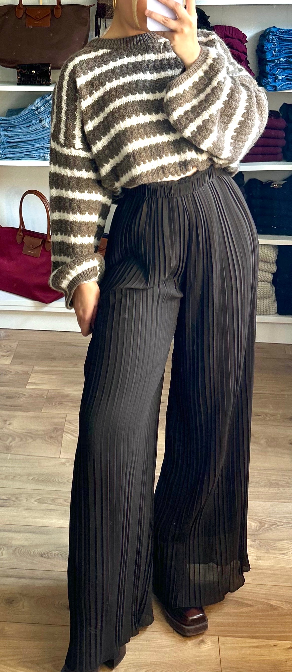 Pantalon Noa Chocolat