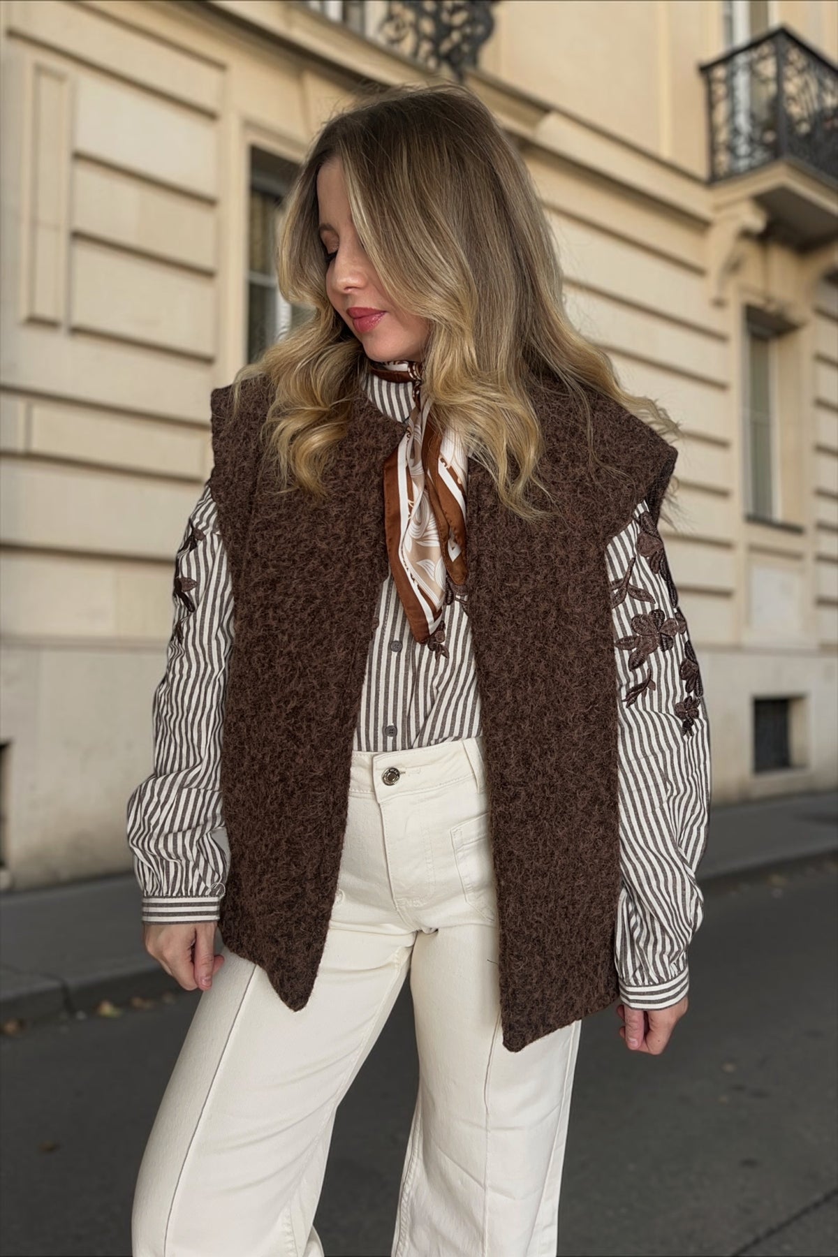 Veste Bella Chocolat