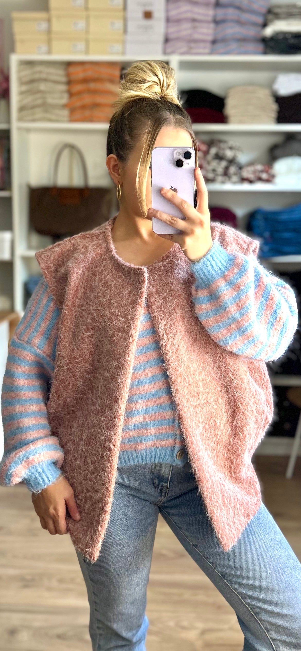 Veste Bella Rose Poudré