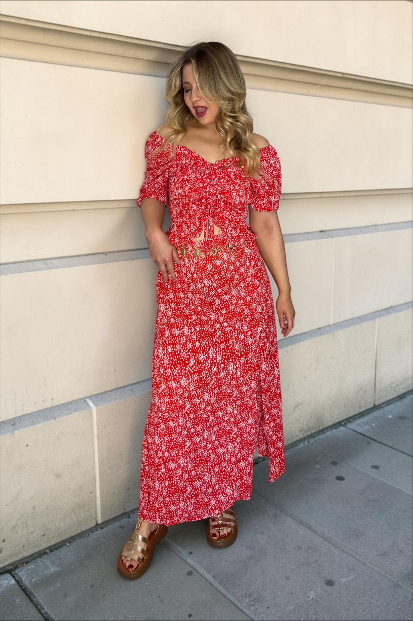 Ensemble Sofia Rouge