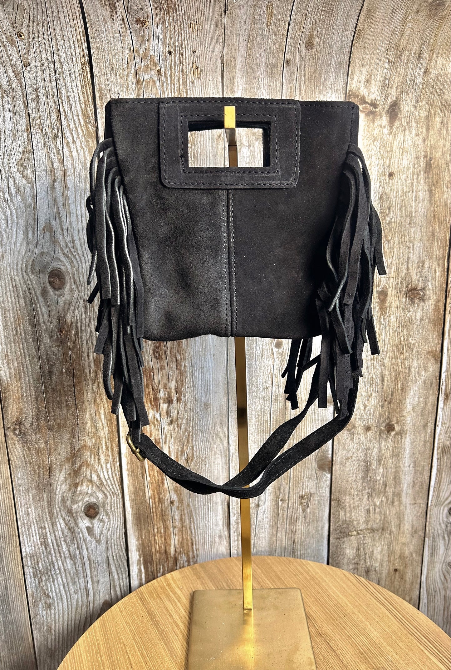 Sac Léane Noir 100% cuir (taille S)