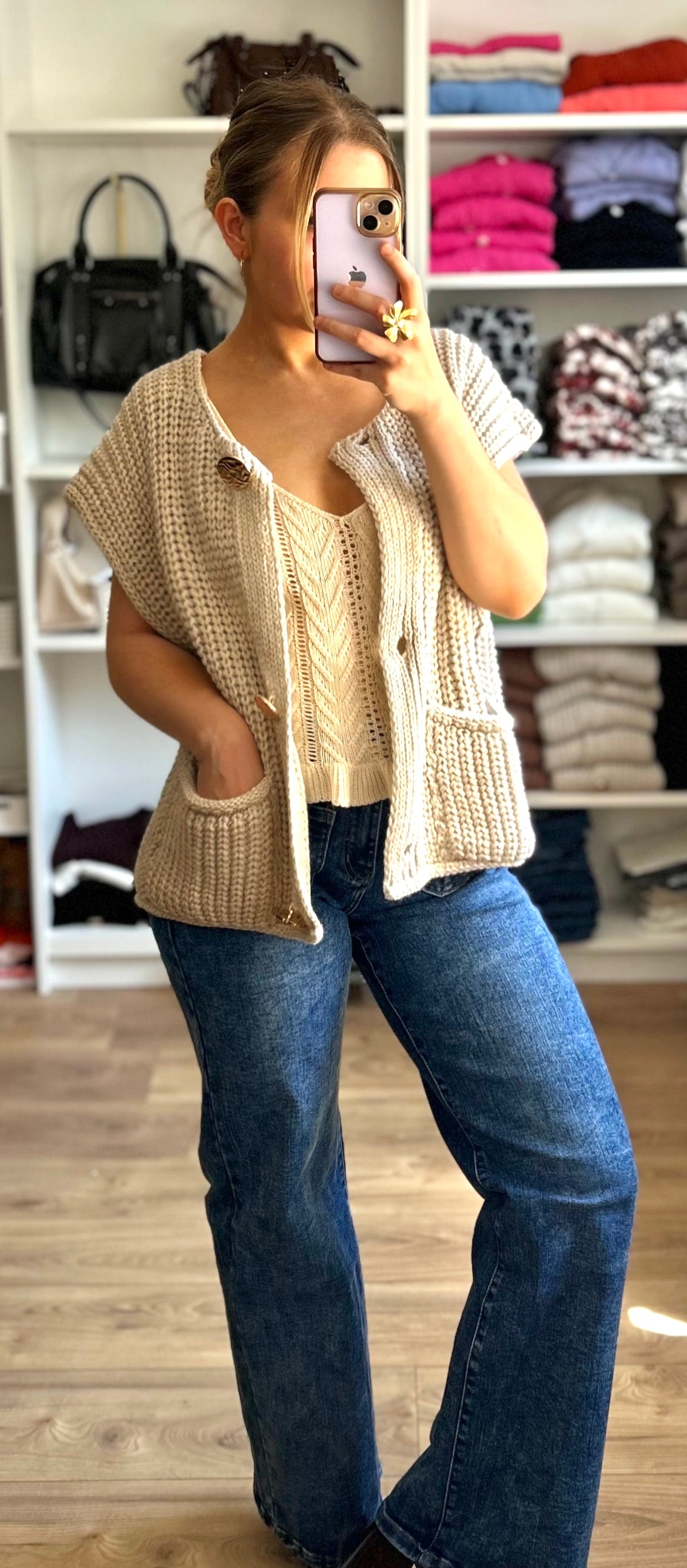 Gilet Achille Beige