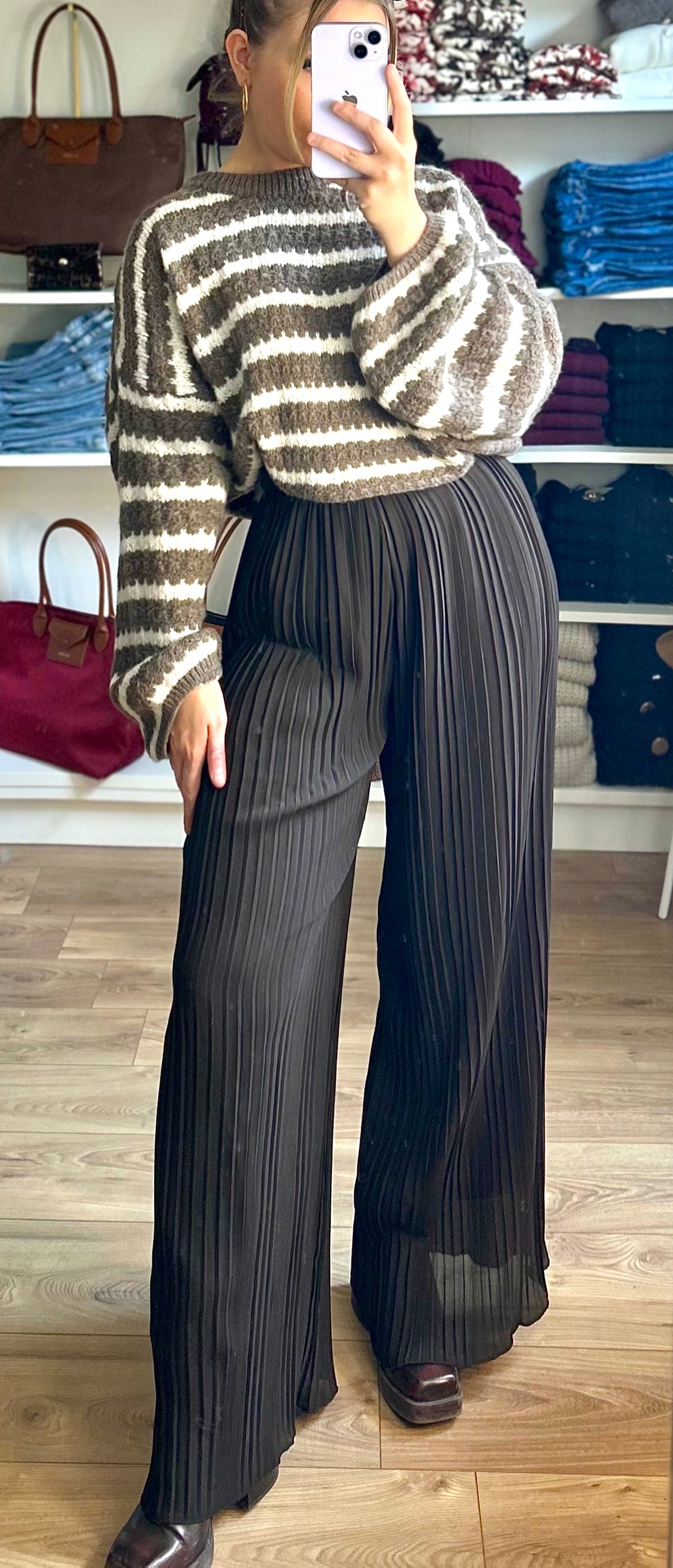 Pantalon Noa Chocolat