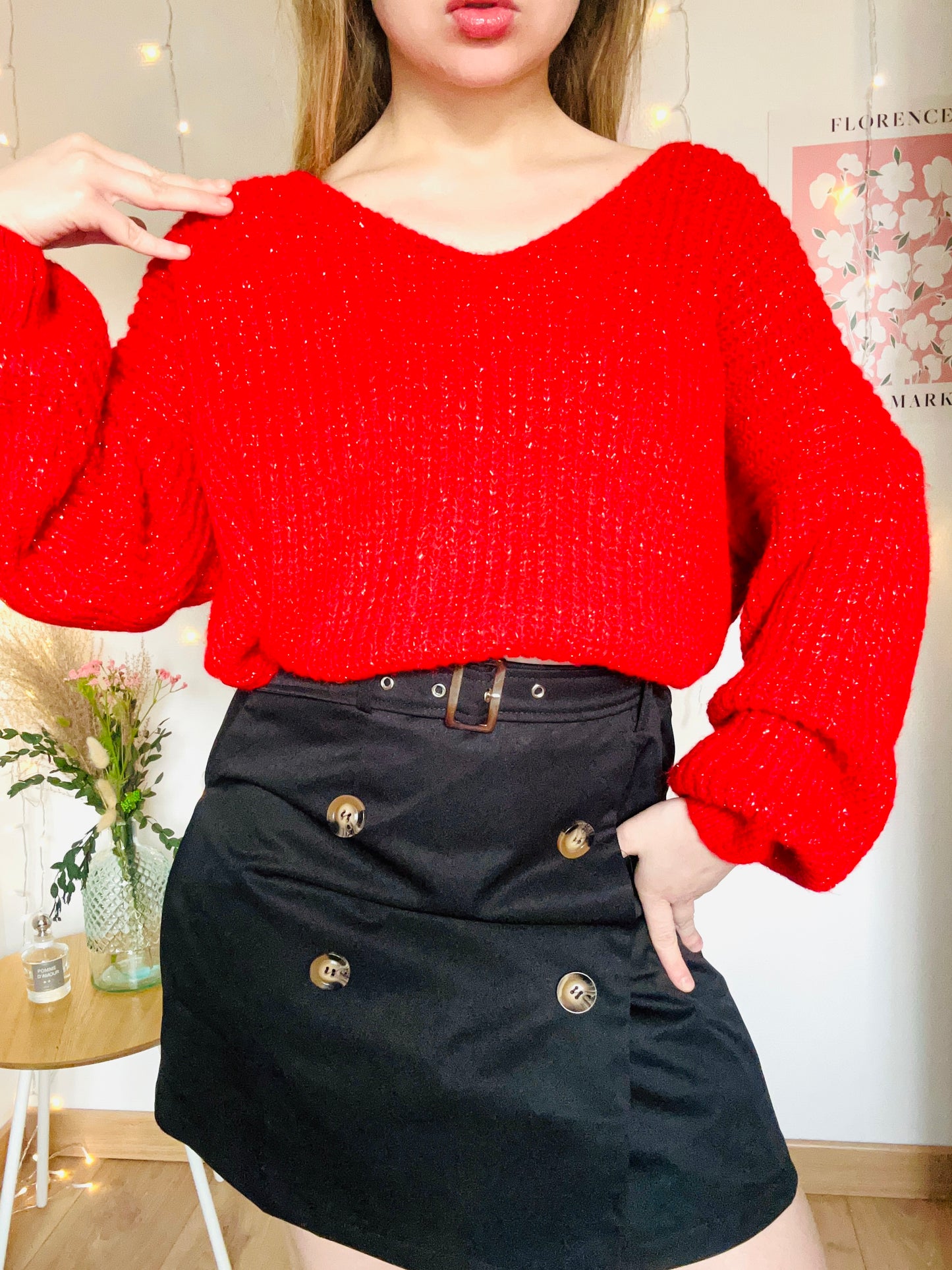Pull Nova rouge