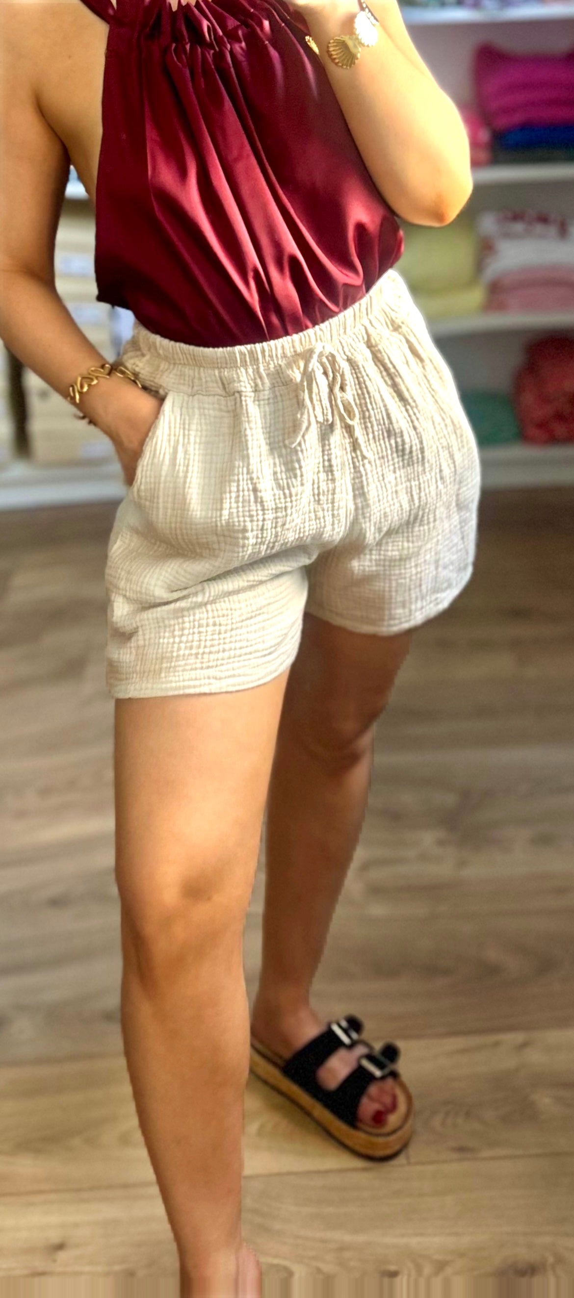 Short Charlie Beige