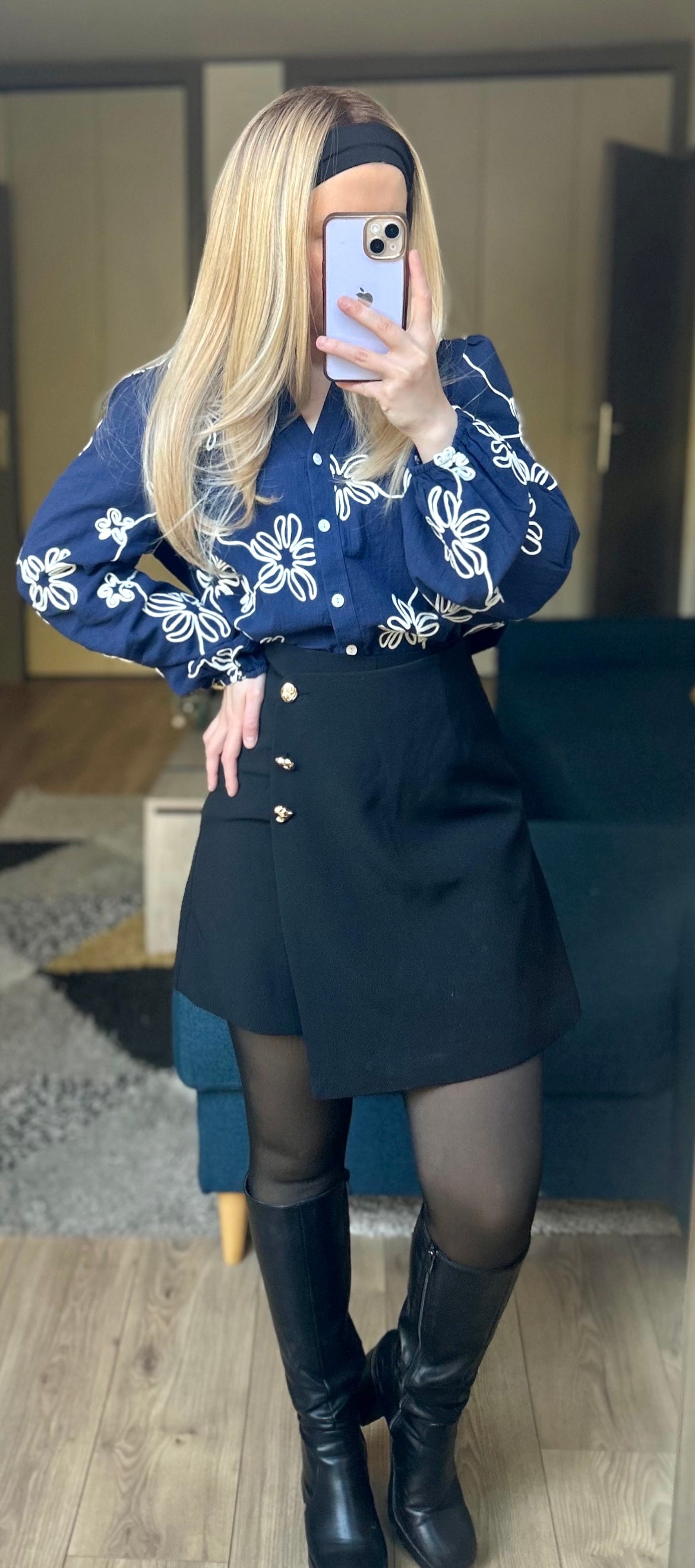 Jupe Short Victoire Noire