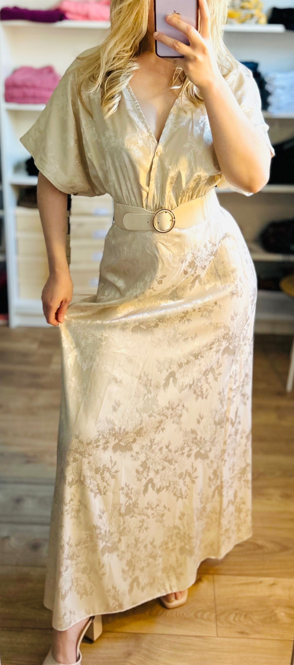 Robe Talia Beige