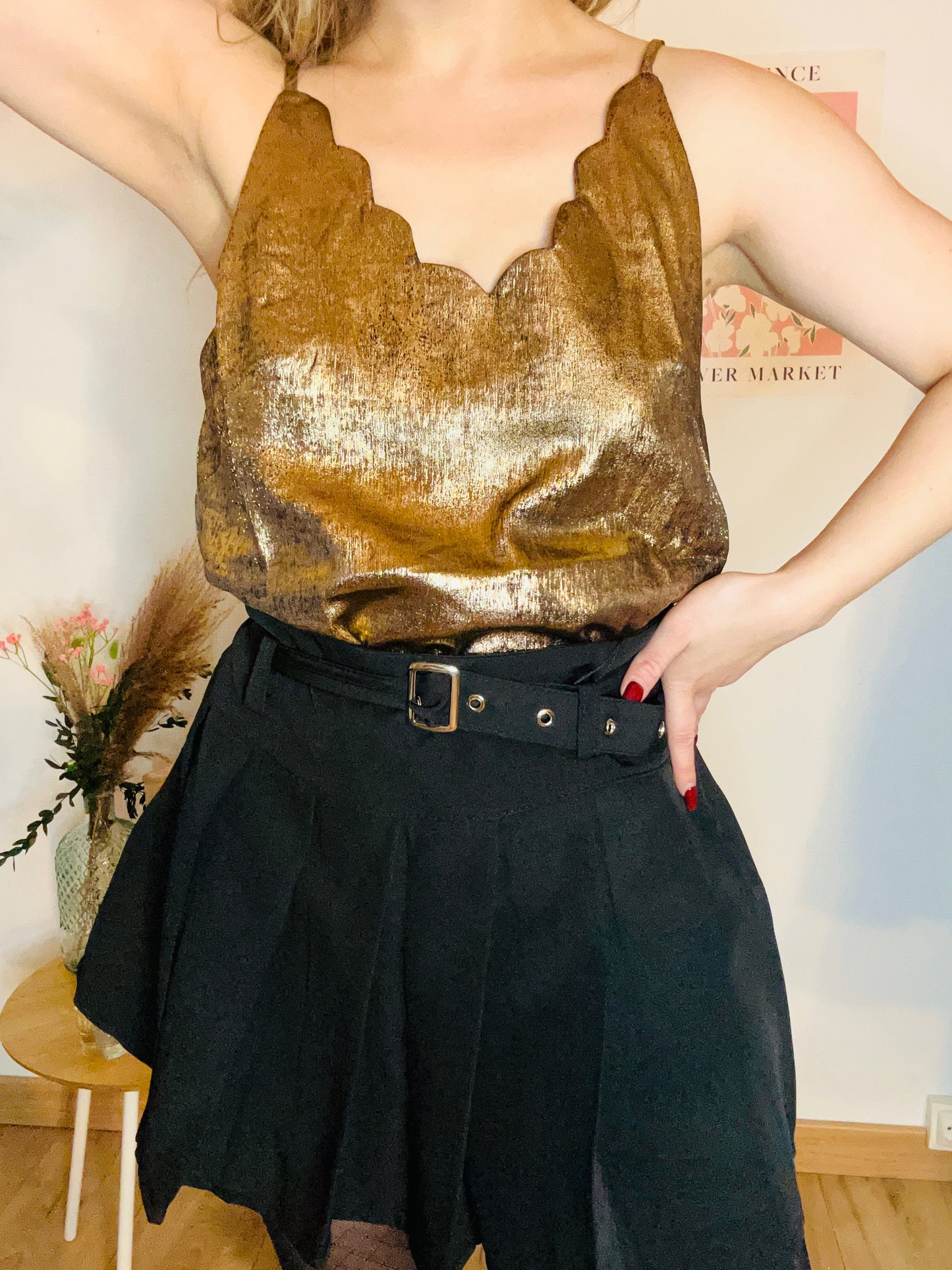 Top Céleste Bronze