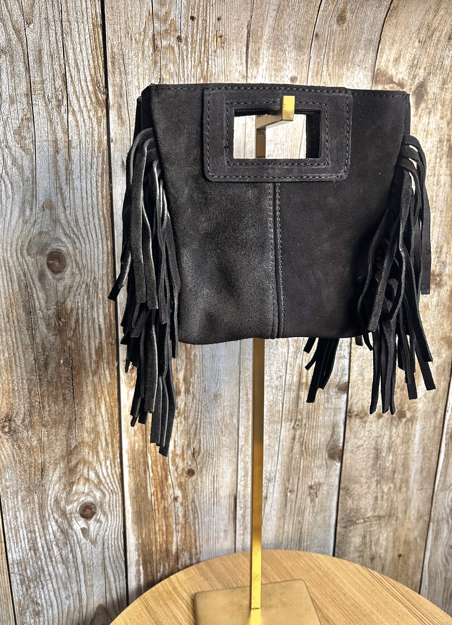 Sac Léane Noir 100% cuir (taille S)