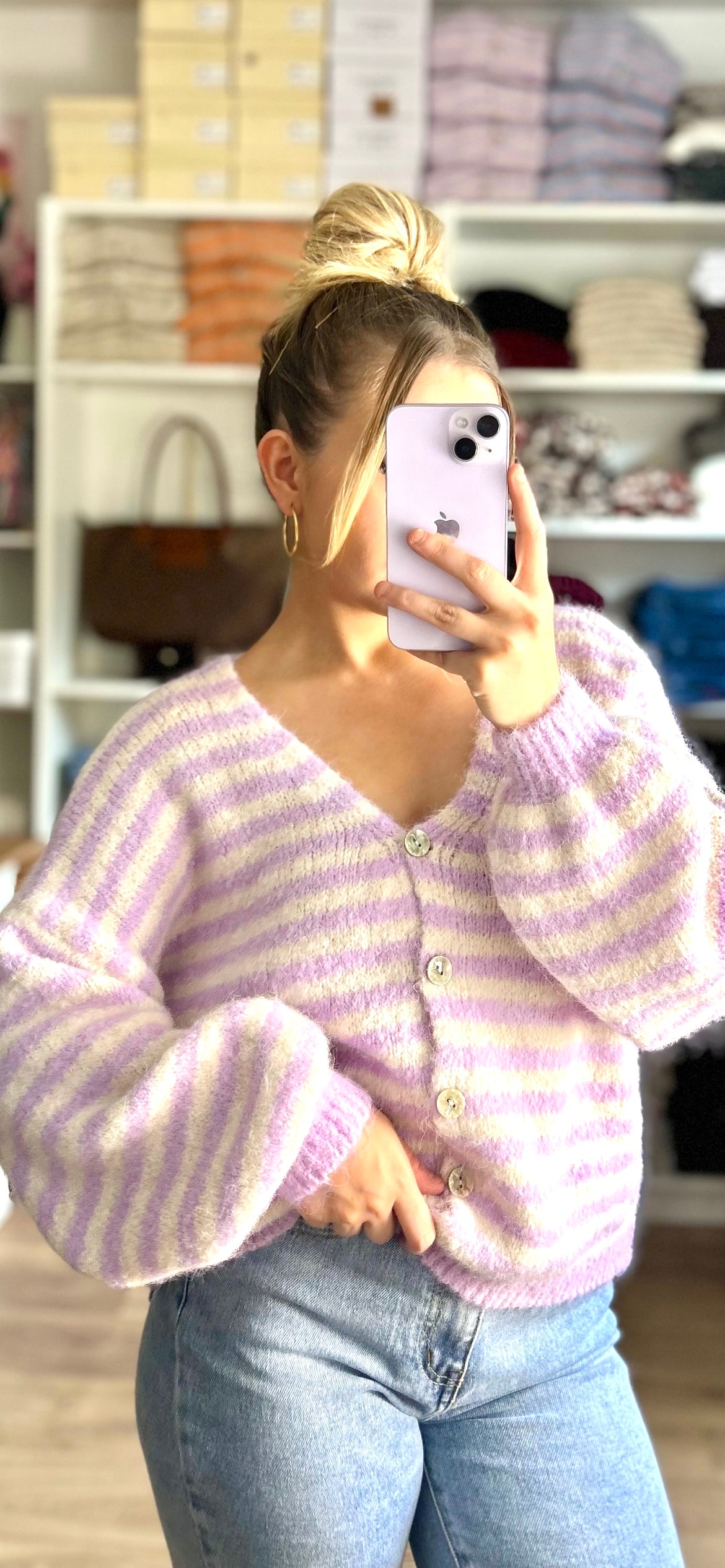 Gilet Tessa Lilas