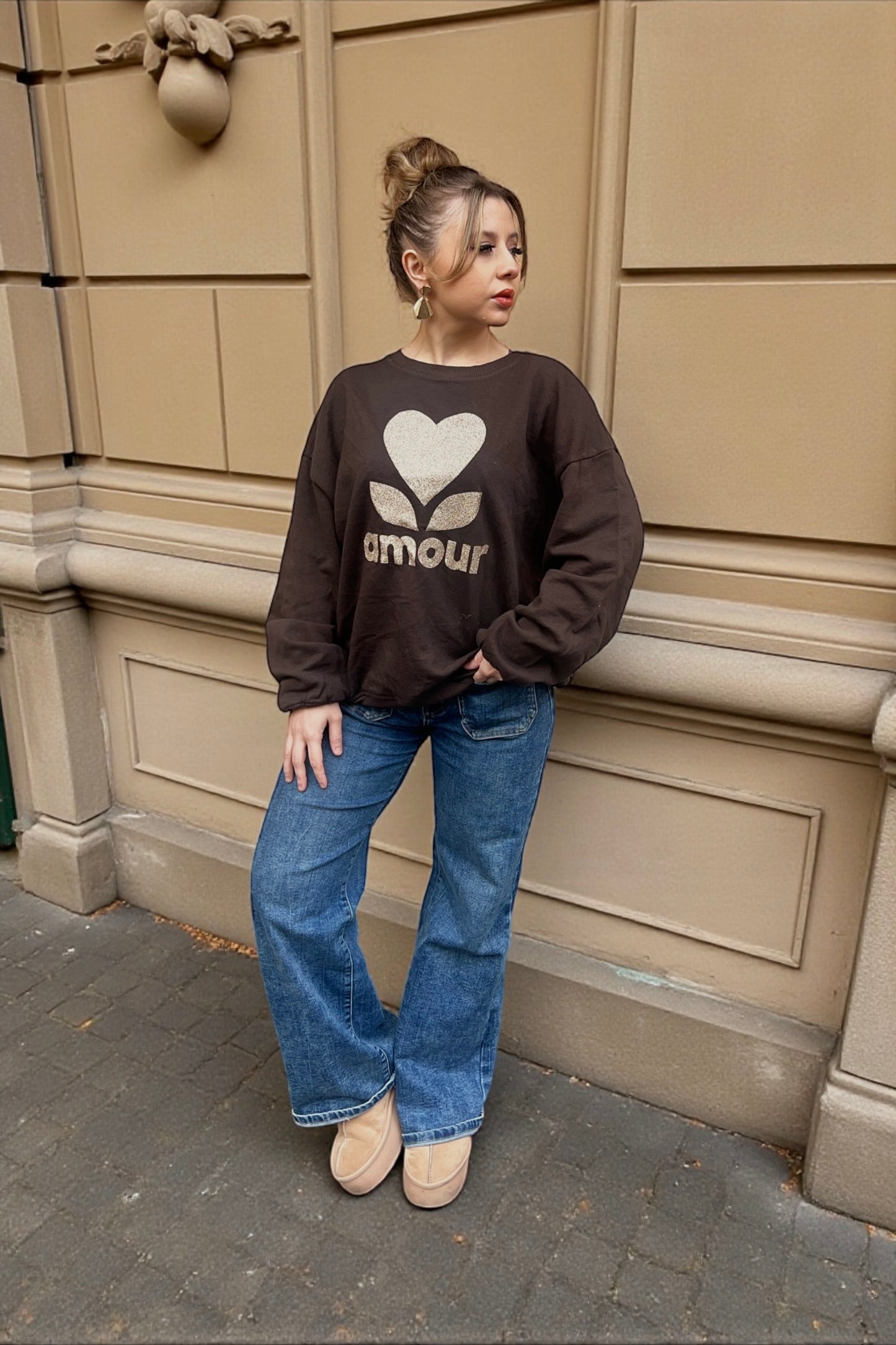 Sweat Amour Chocolat