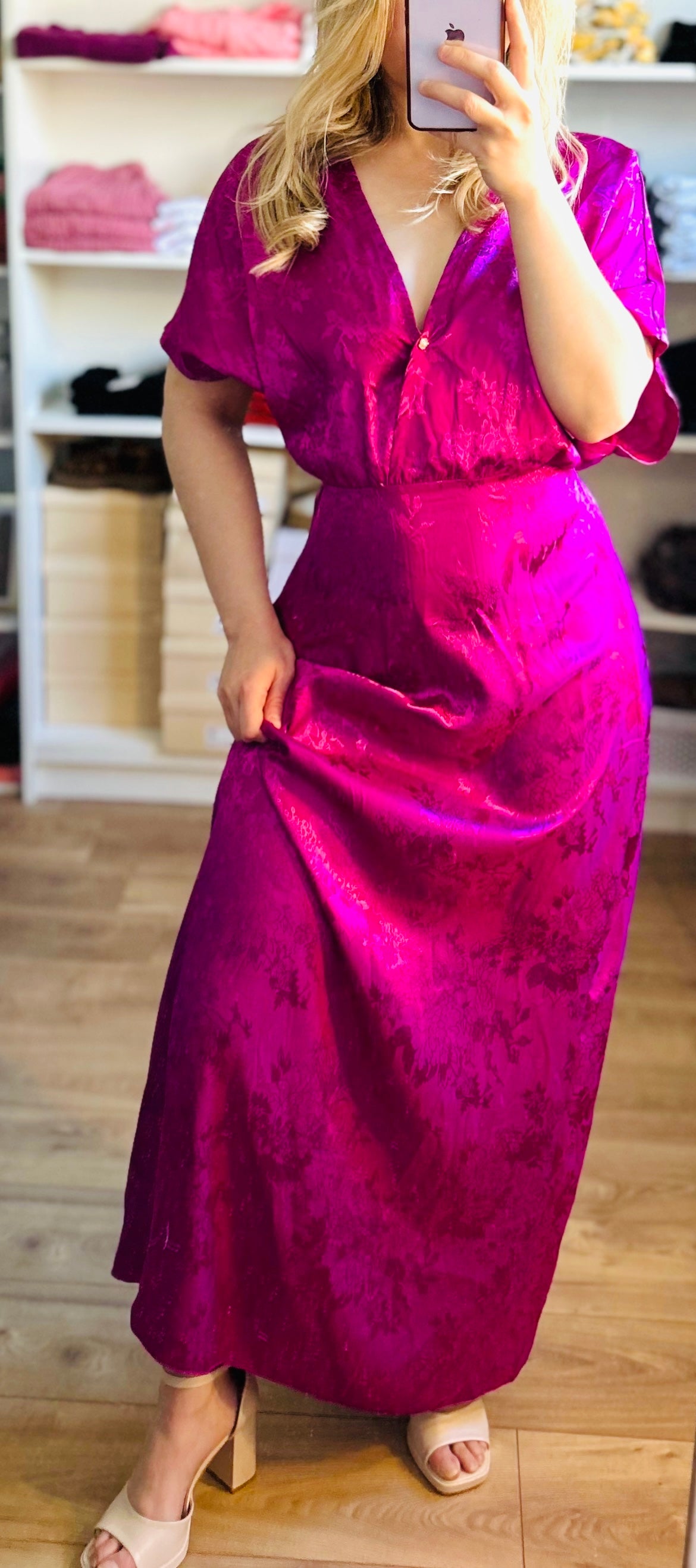 Robe Talia Mauve