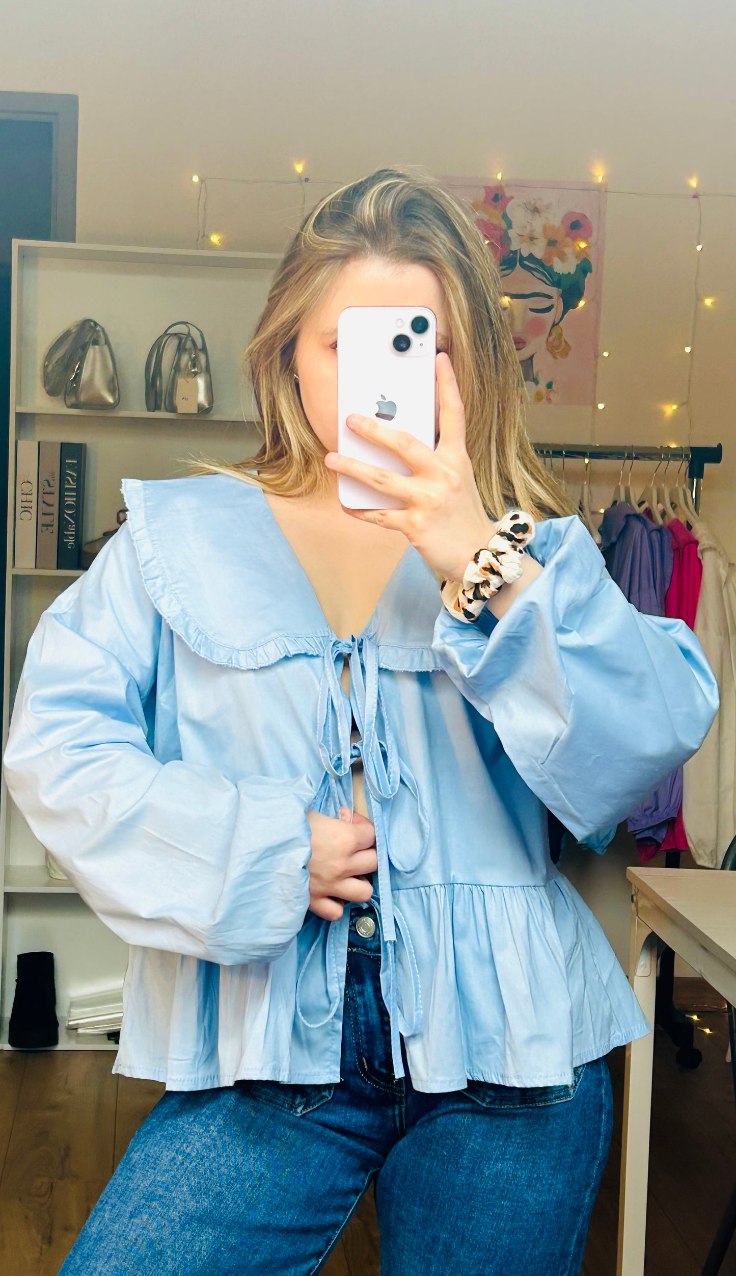 Blouse Colette Bleu