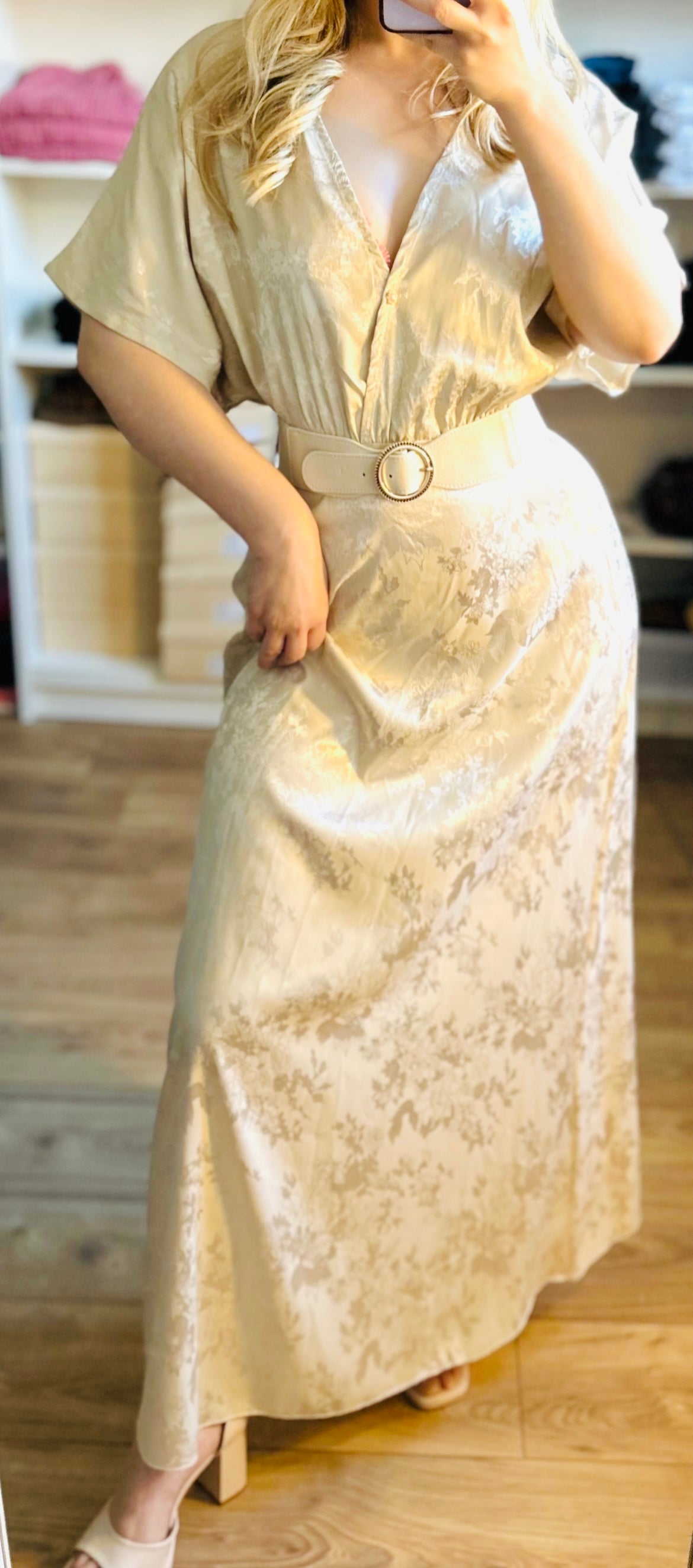Robe Talia Beige