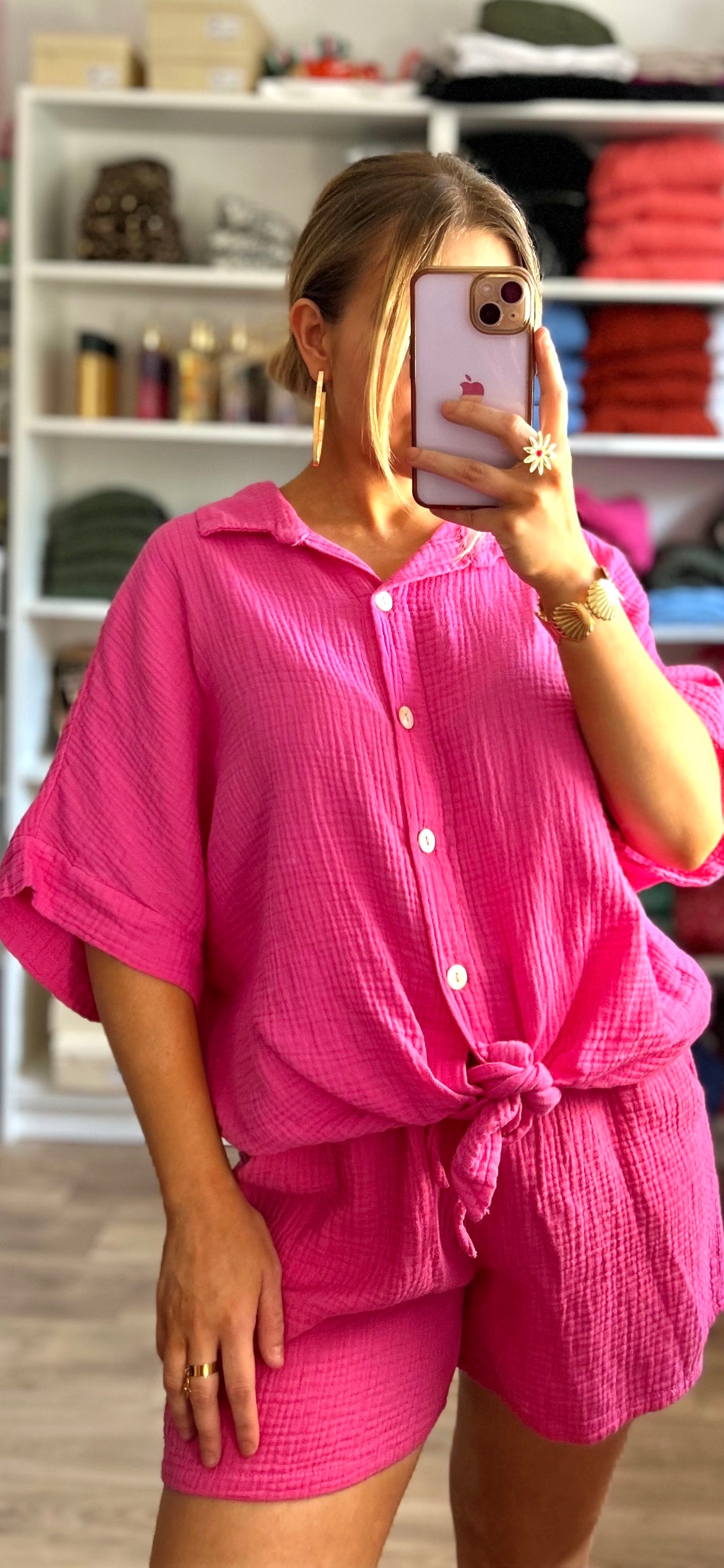 Chemise Ari Fuchsia