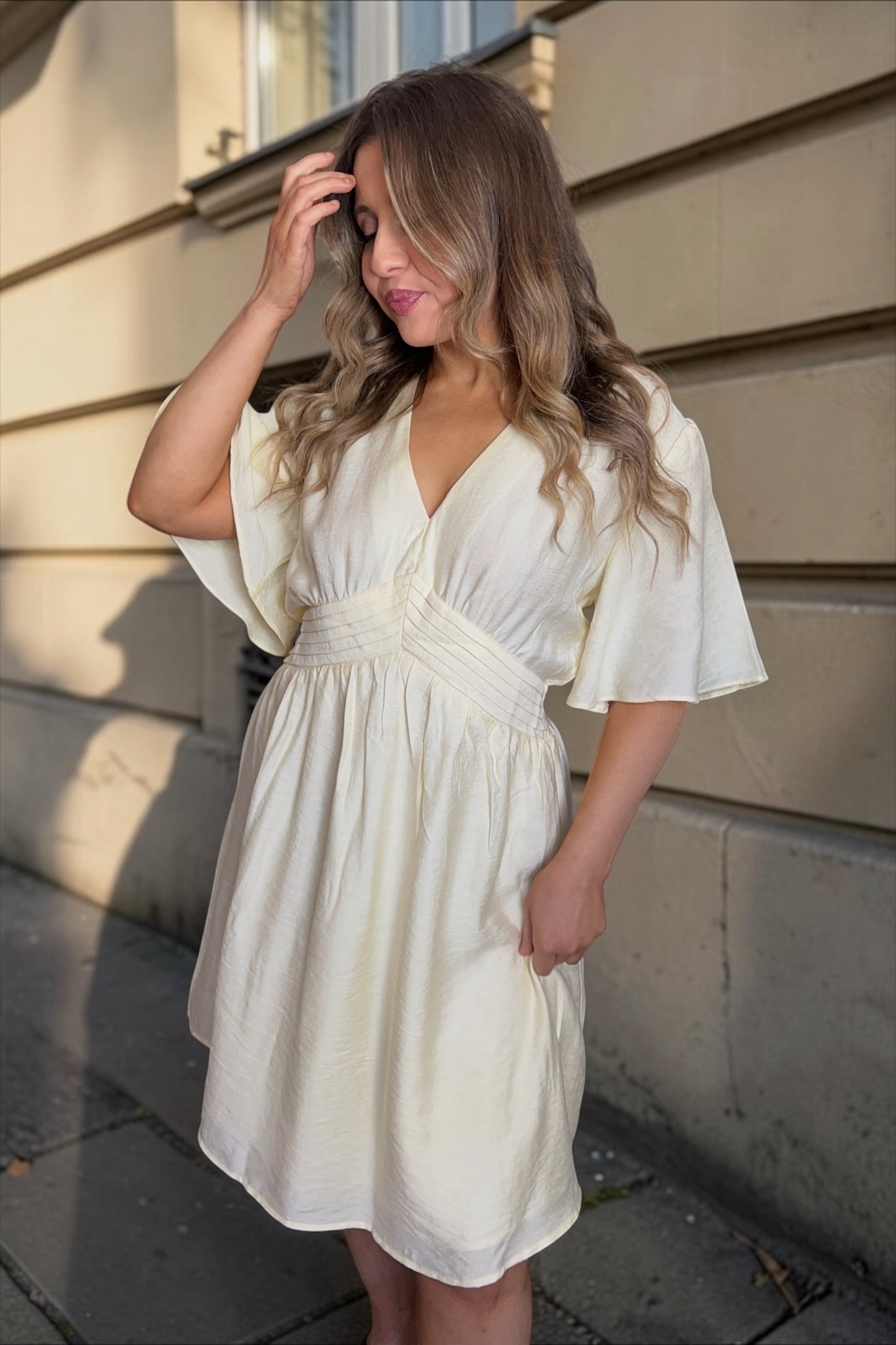 Robe Flore Jaune