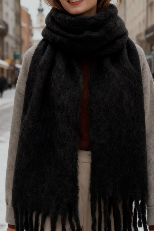 Écharpe Dorine Noire